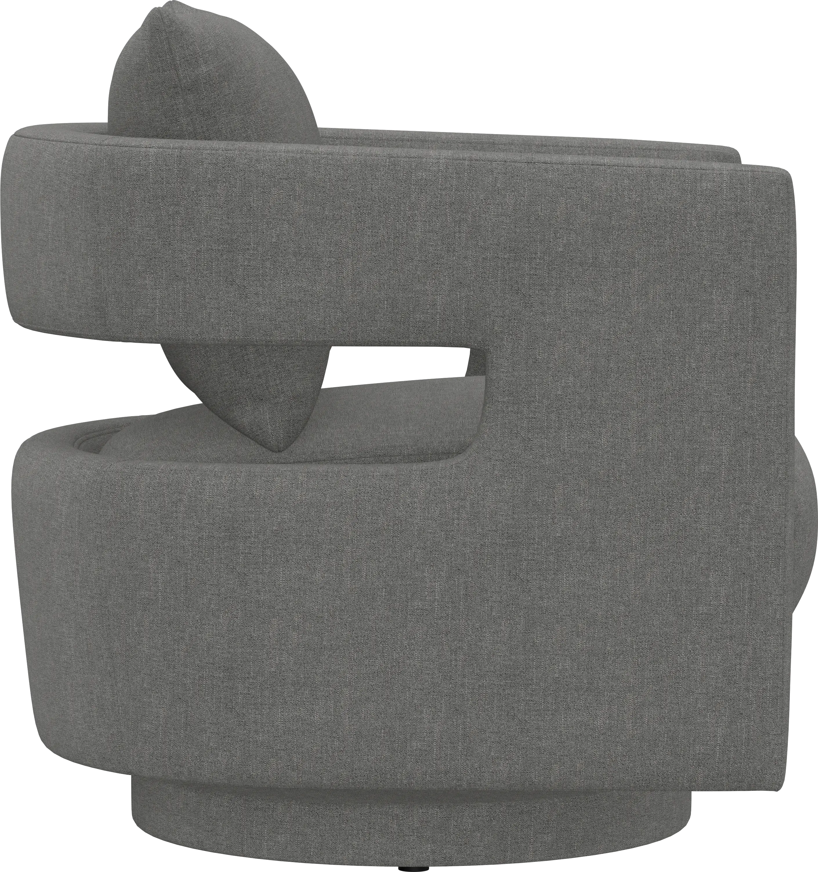 Jude Gray Swivel Accent Chair-5