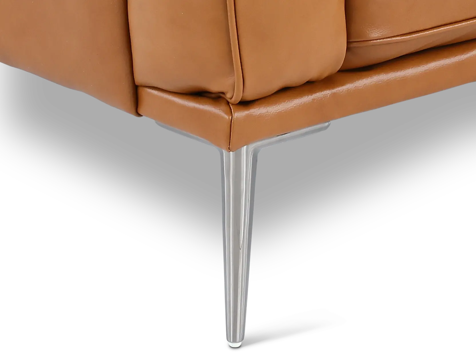 Oasis Tan Leather Sofa-7