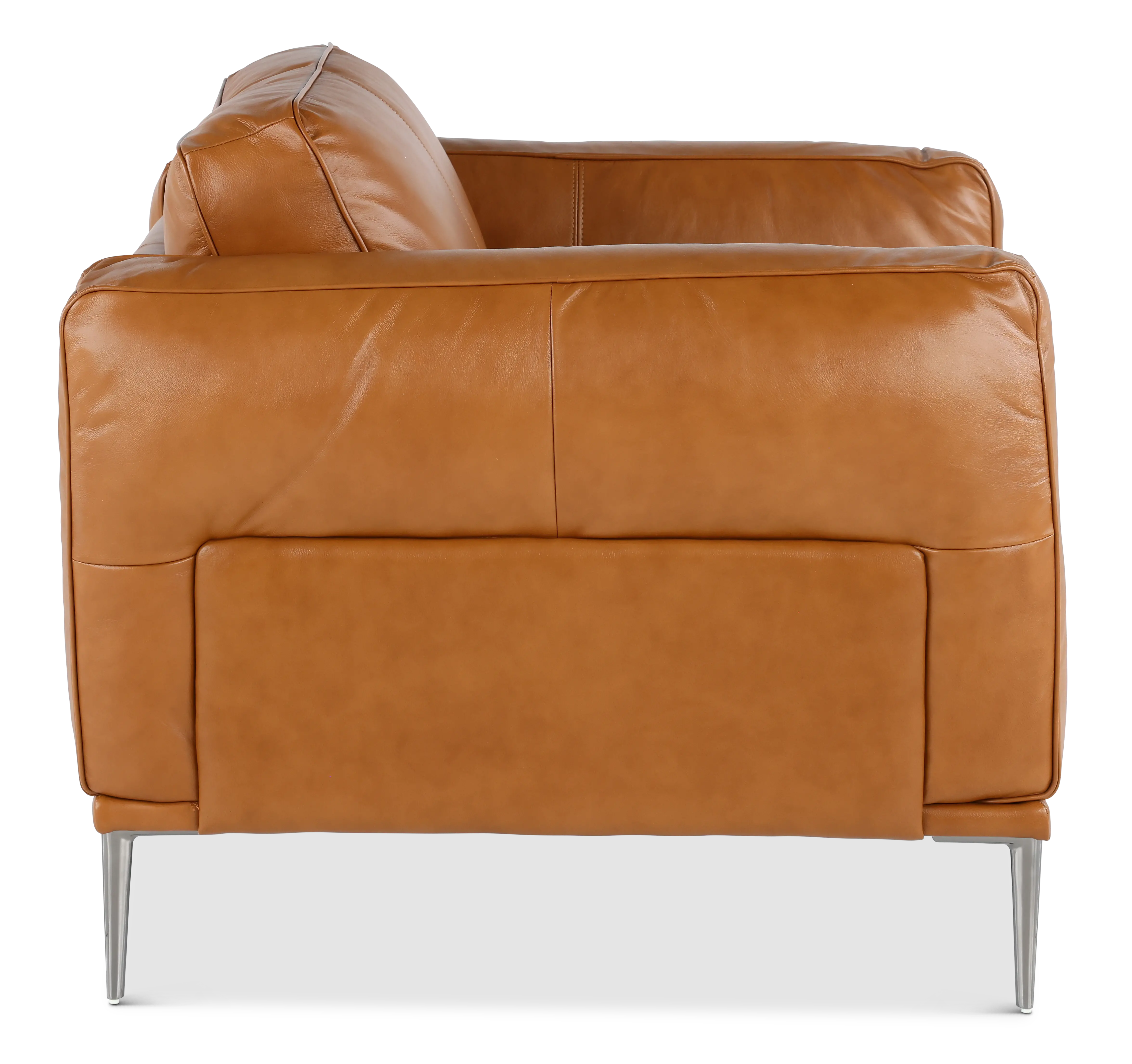 Oasis Tan Leather Chair-7