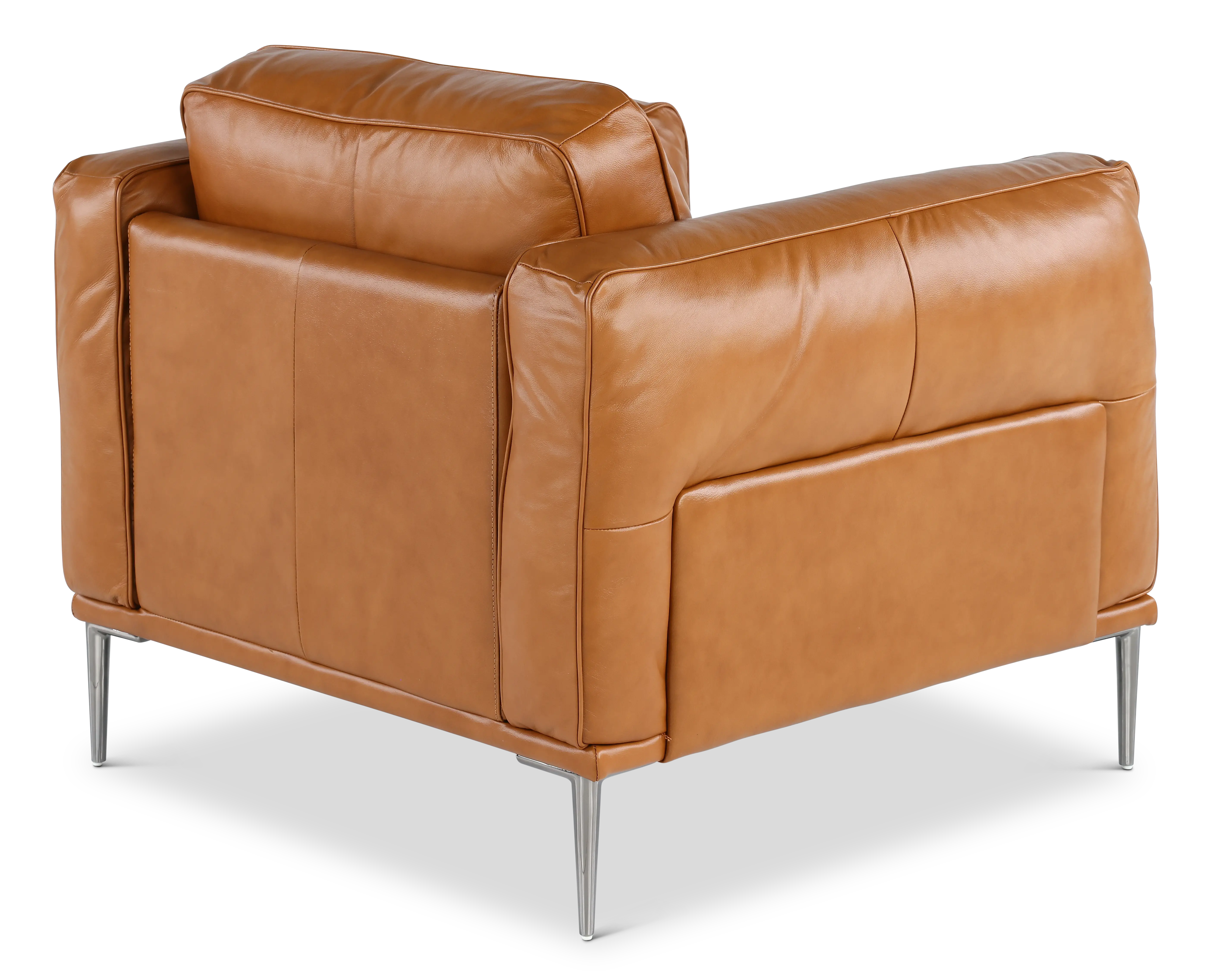 Oasis Tan Leather Chair-8