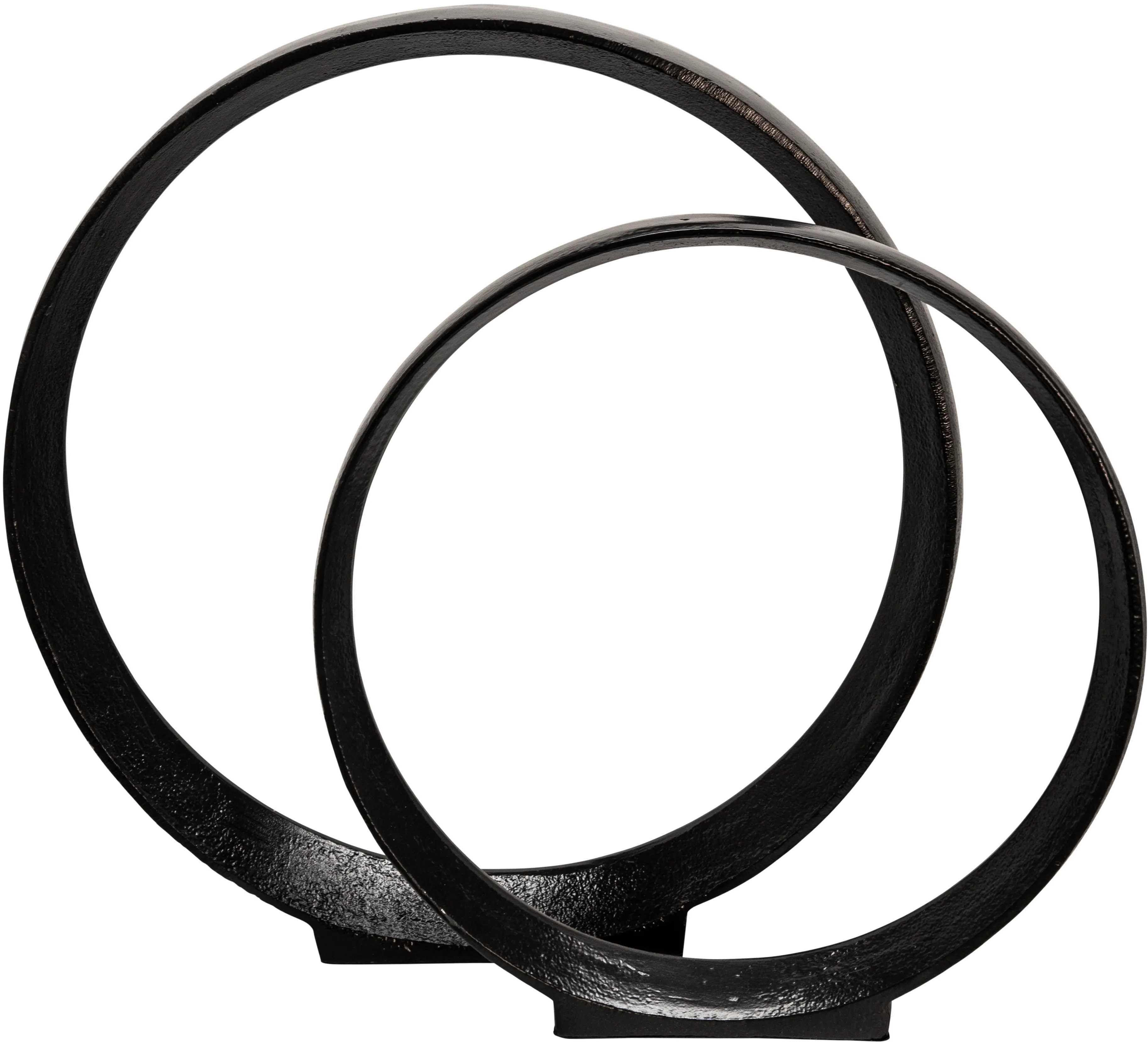 Ember Black Large Decorative Ring-1