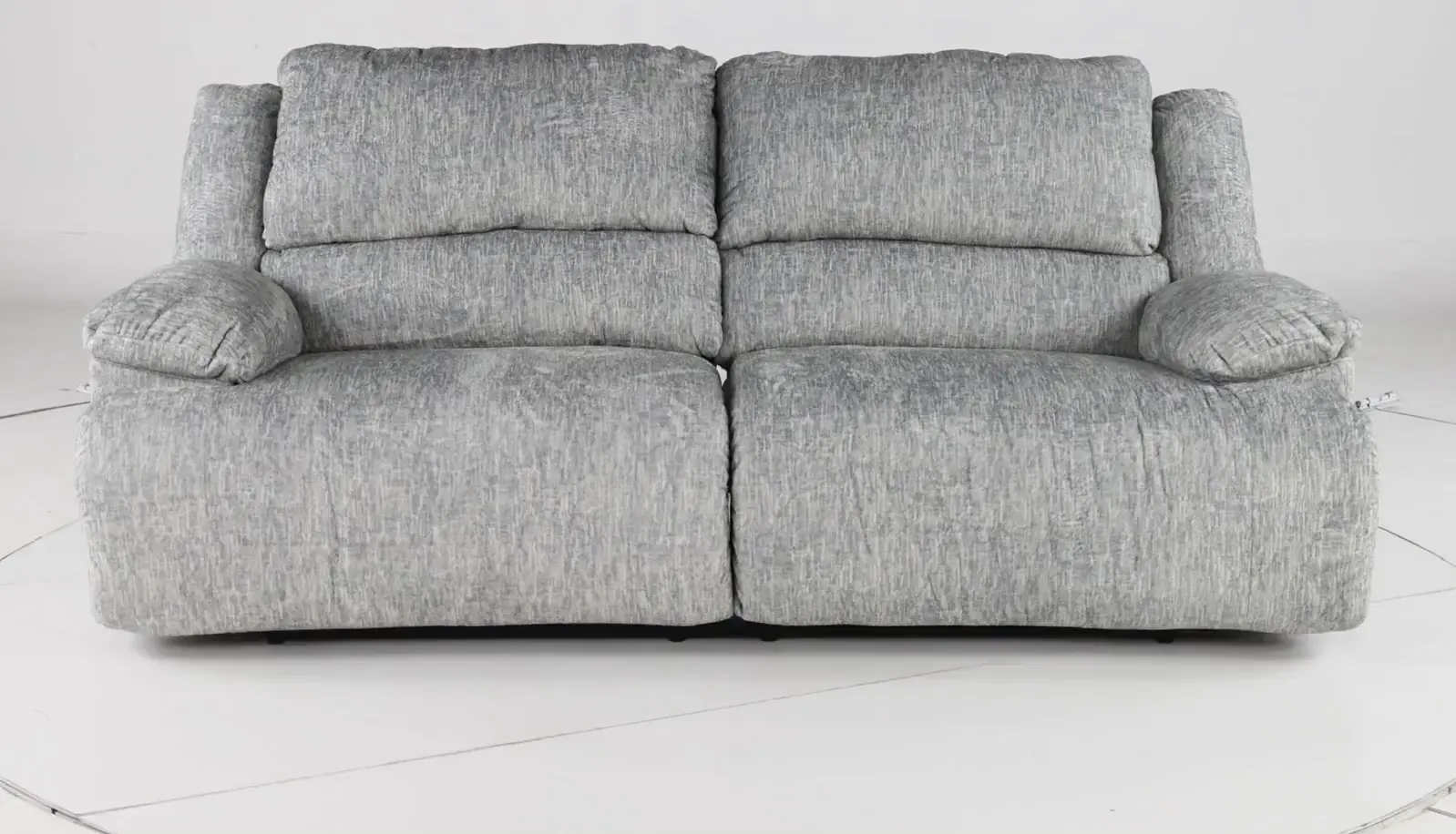 Mcclelland Gray Oversized Manual Reclining Sofa-5