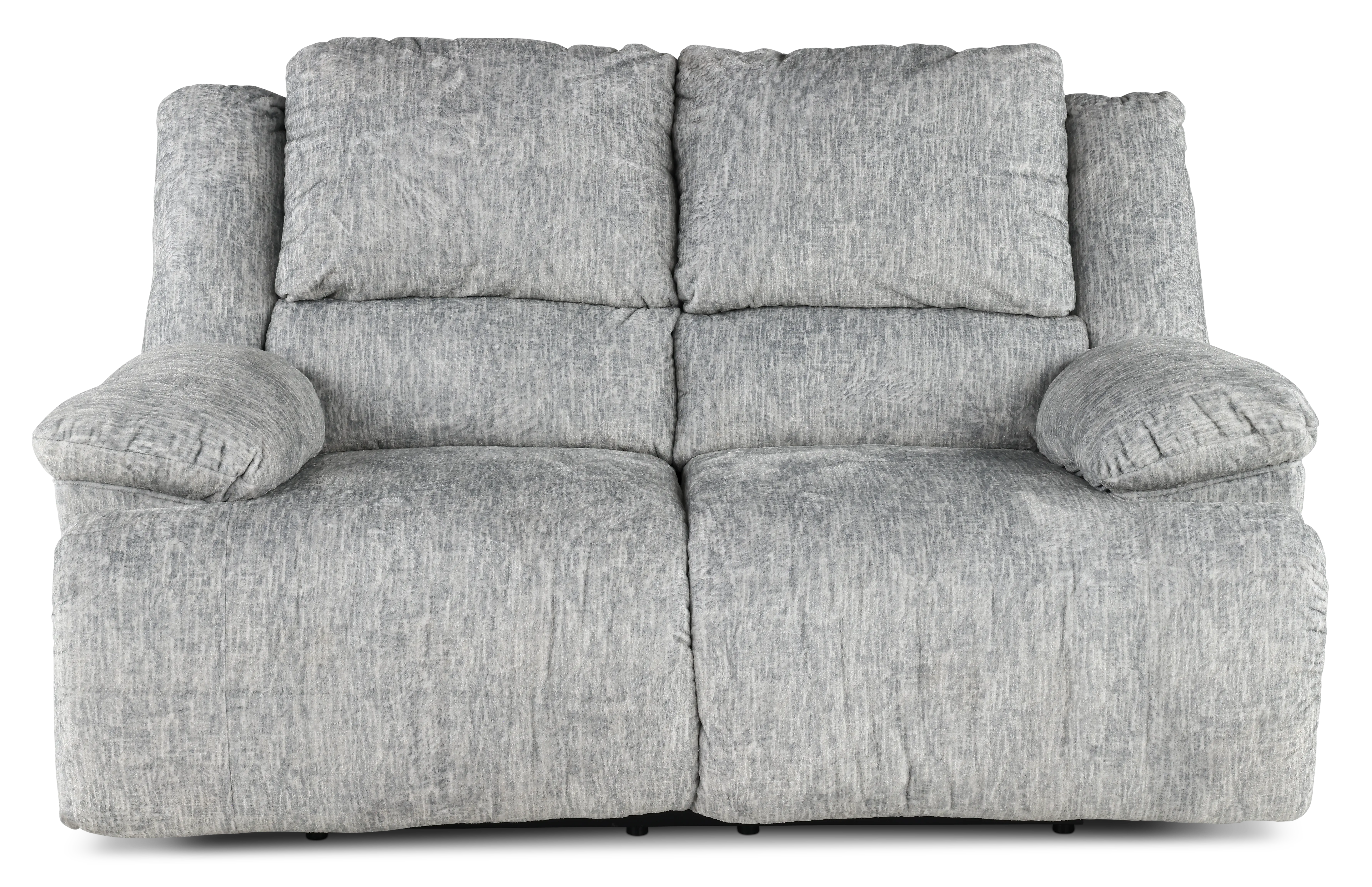 Mcclelland Gray Oversized Manual Reclining Loveseat-5