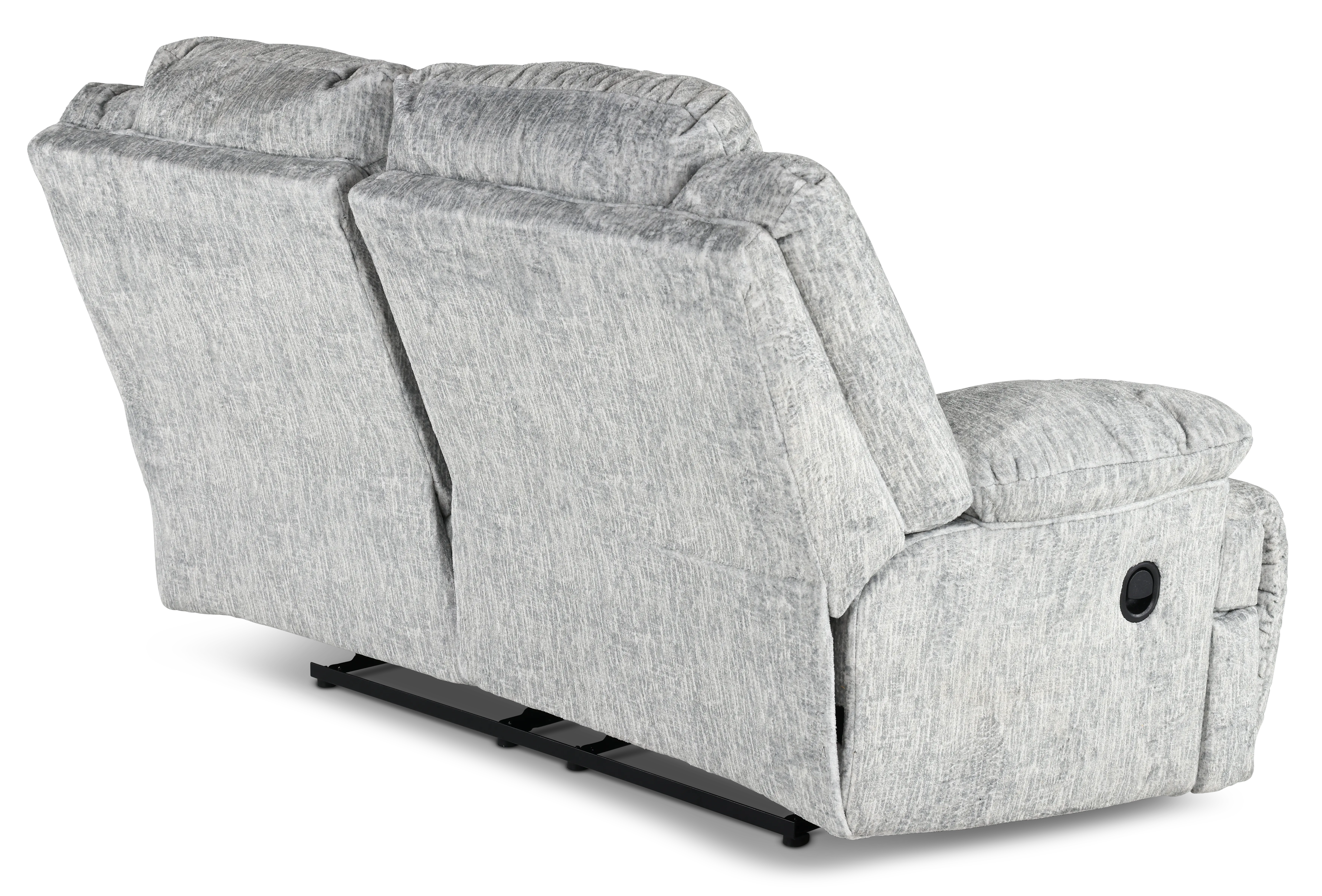 Mcclelland Gray Oversized Manual Reclining Loveseat-7