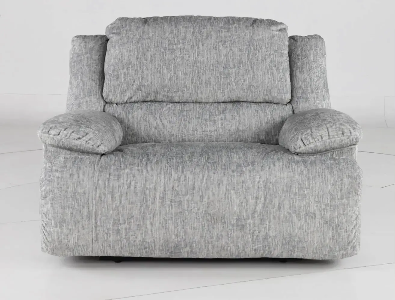 Mcclelland Gray Oversized Manual Recliner-4