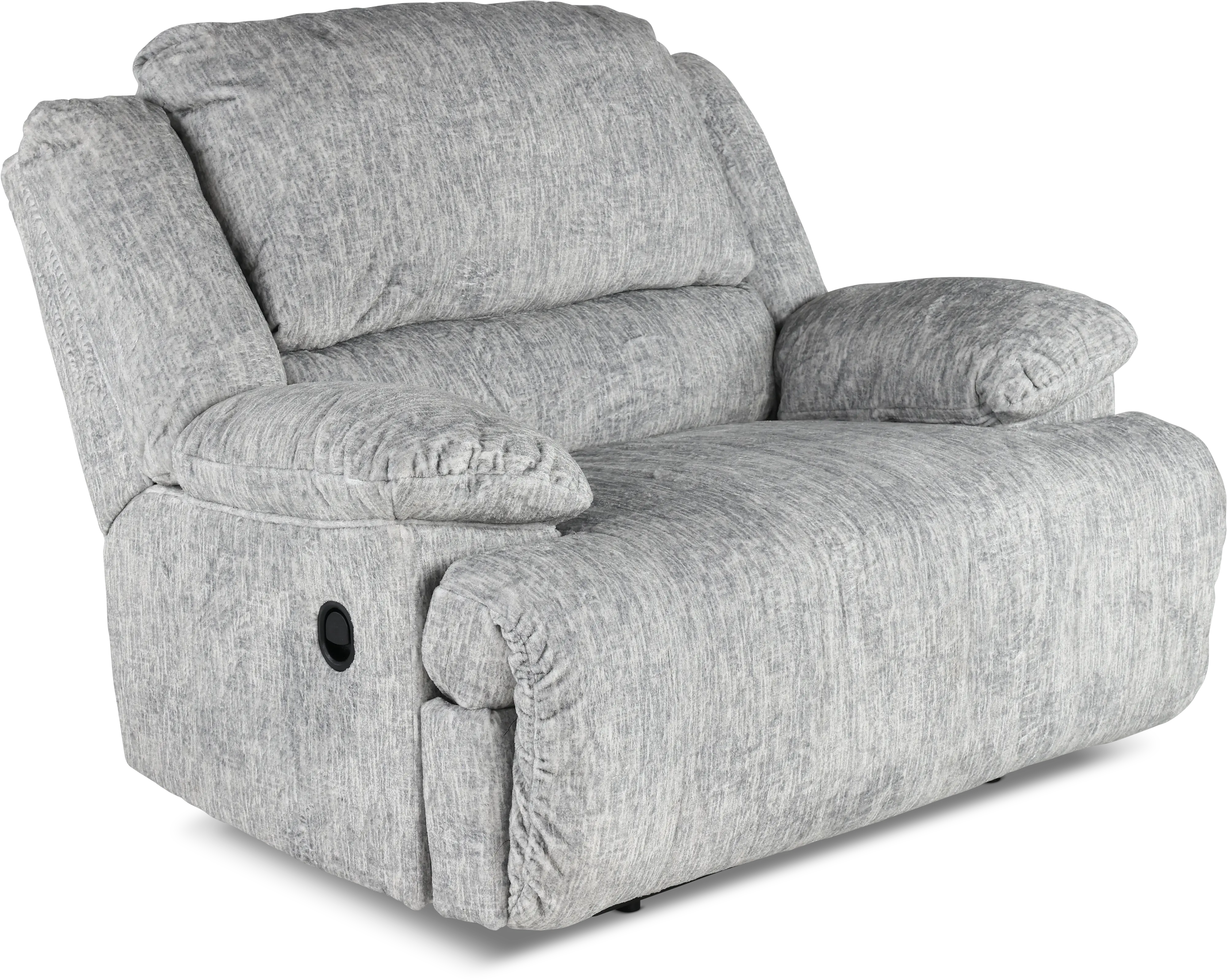 Mcclelland Gray Oversized Manual Recliner-6