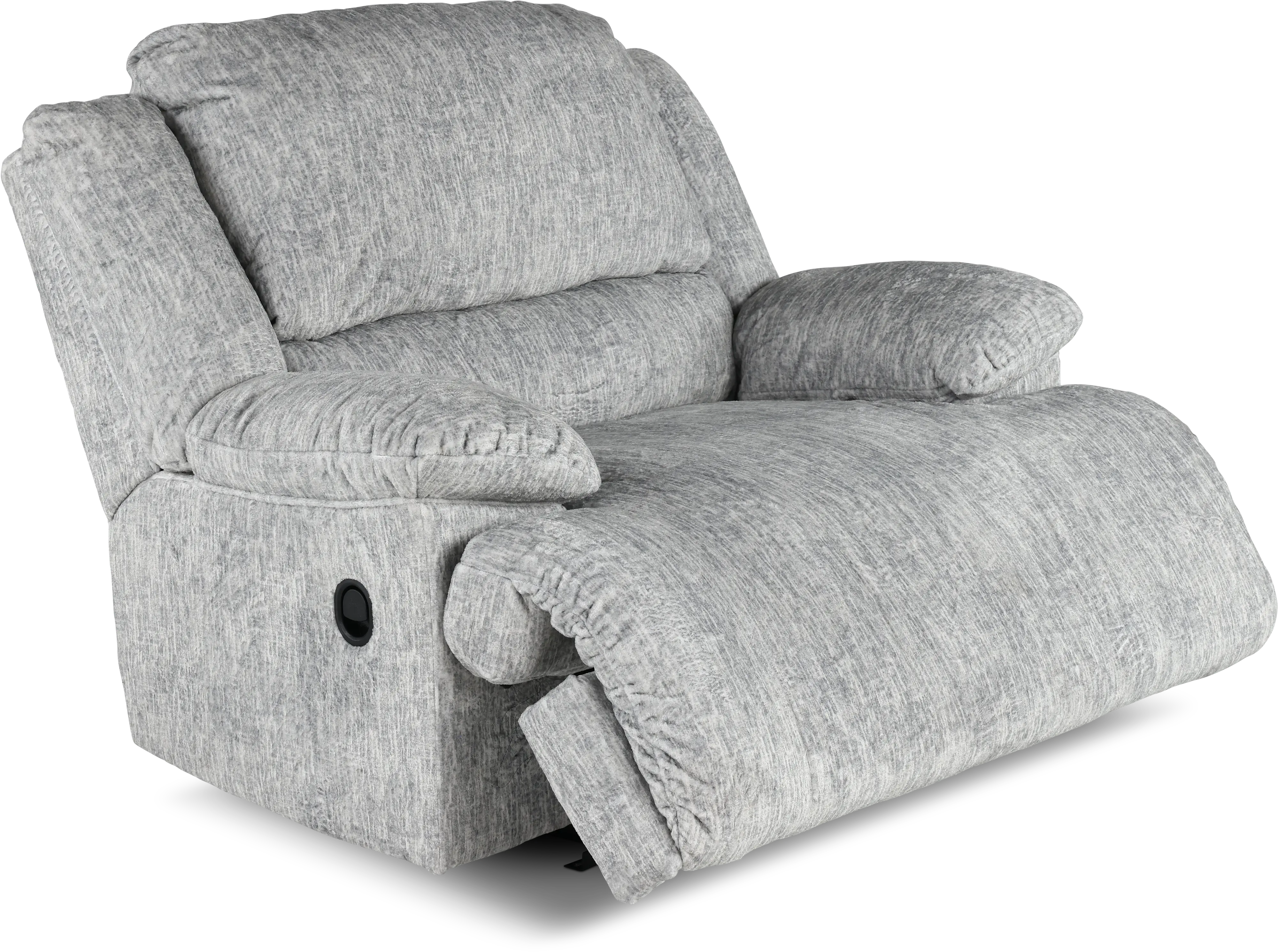Mcclelland Gray Oversized Manual Recliner-7