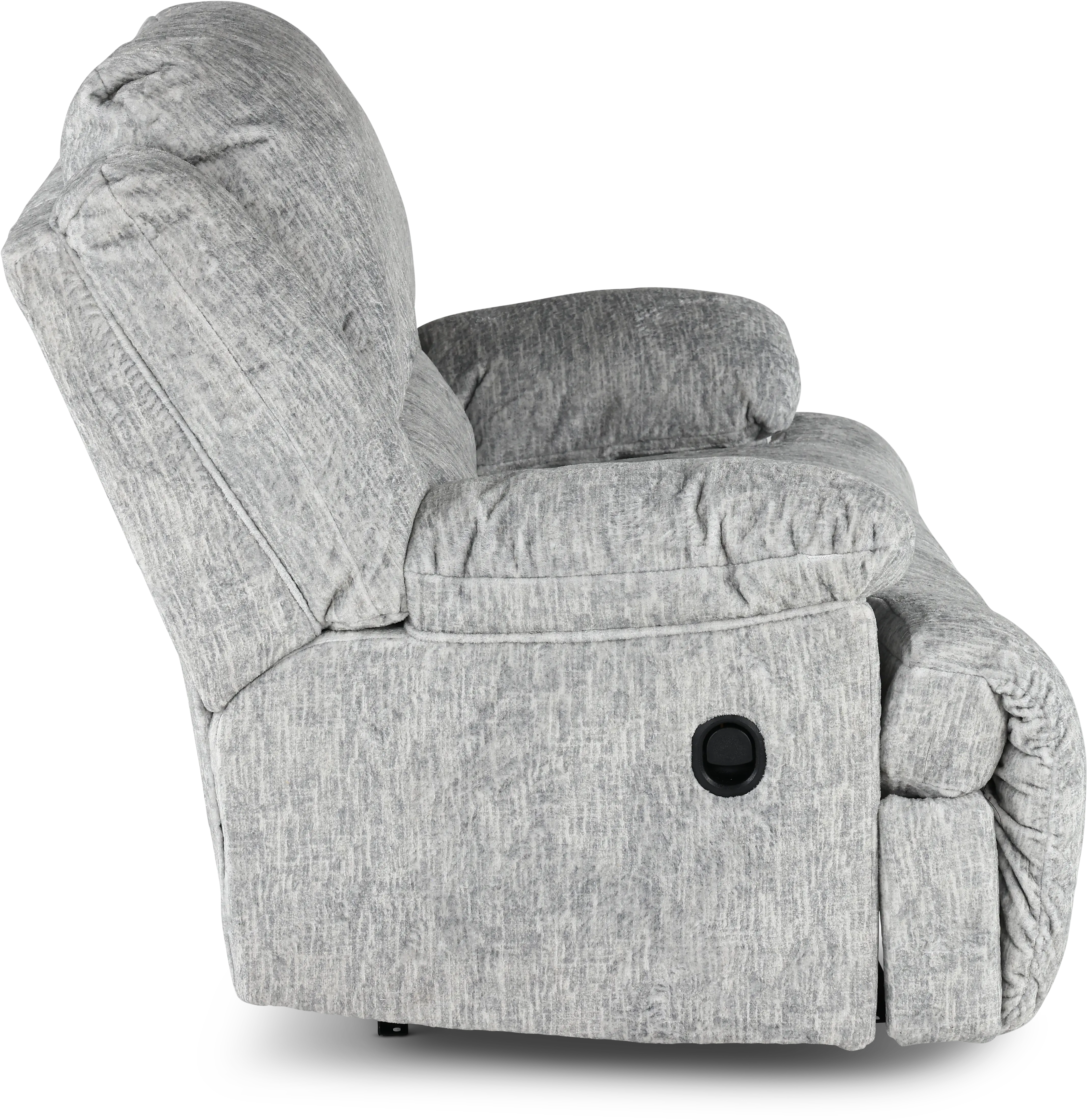 Mcclelland Gray Oversized Manual Recliner-8