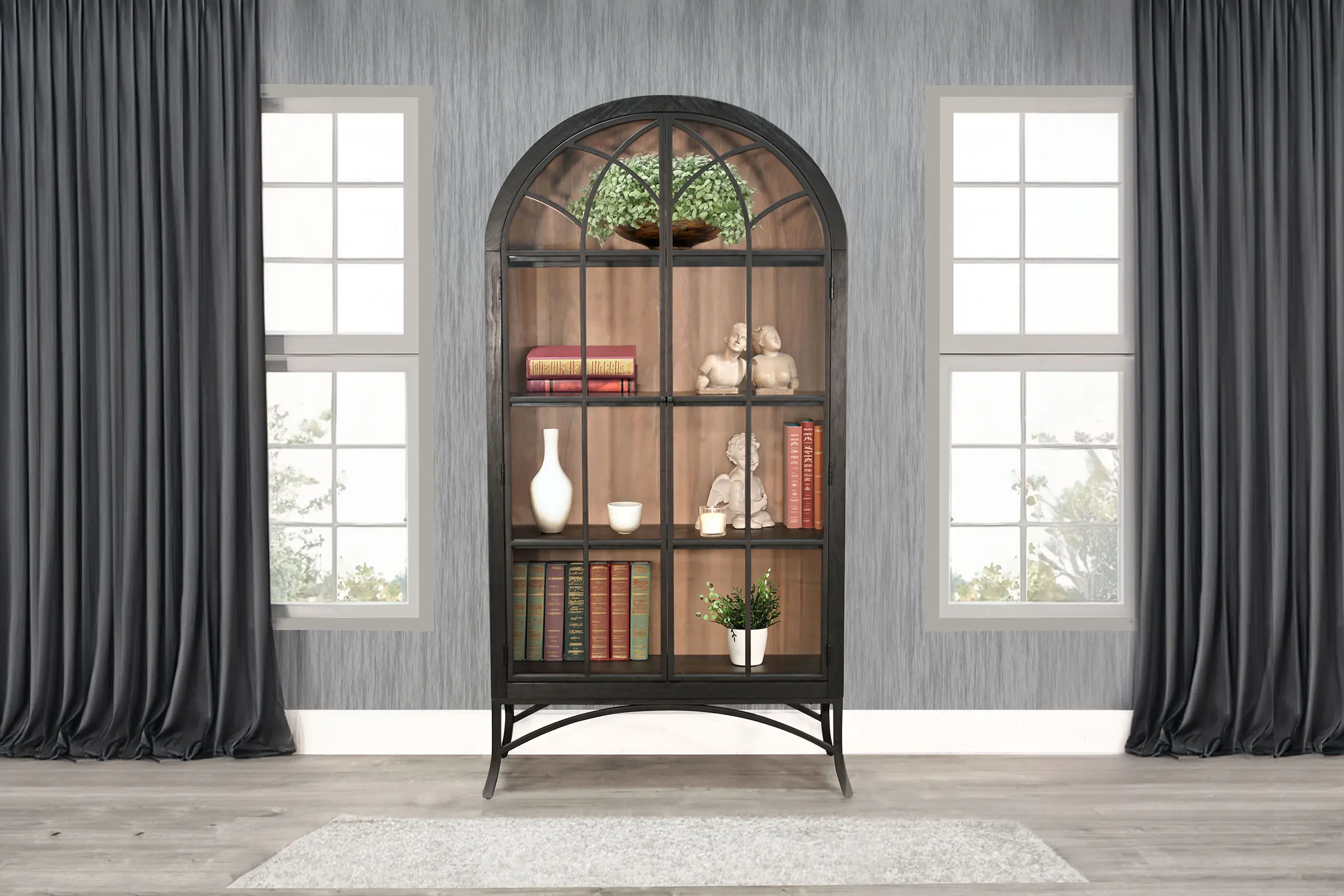 Victoria Black Cabinet-2