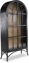 Victoria Black Oak Curio Cabinet