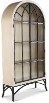 Victoria White Oak Curio Cabinet