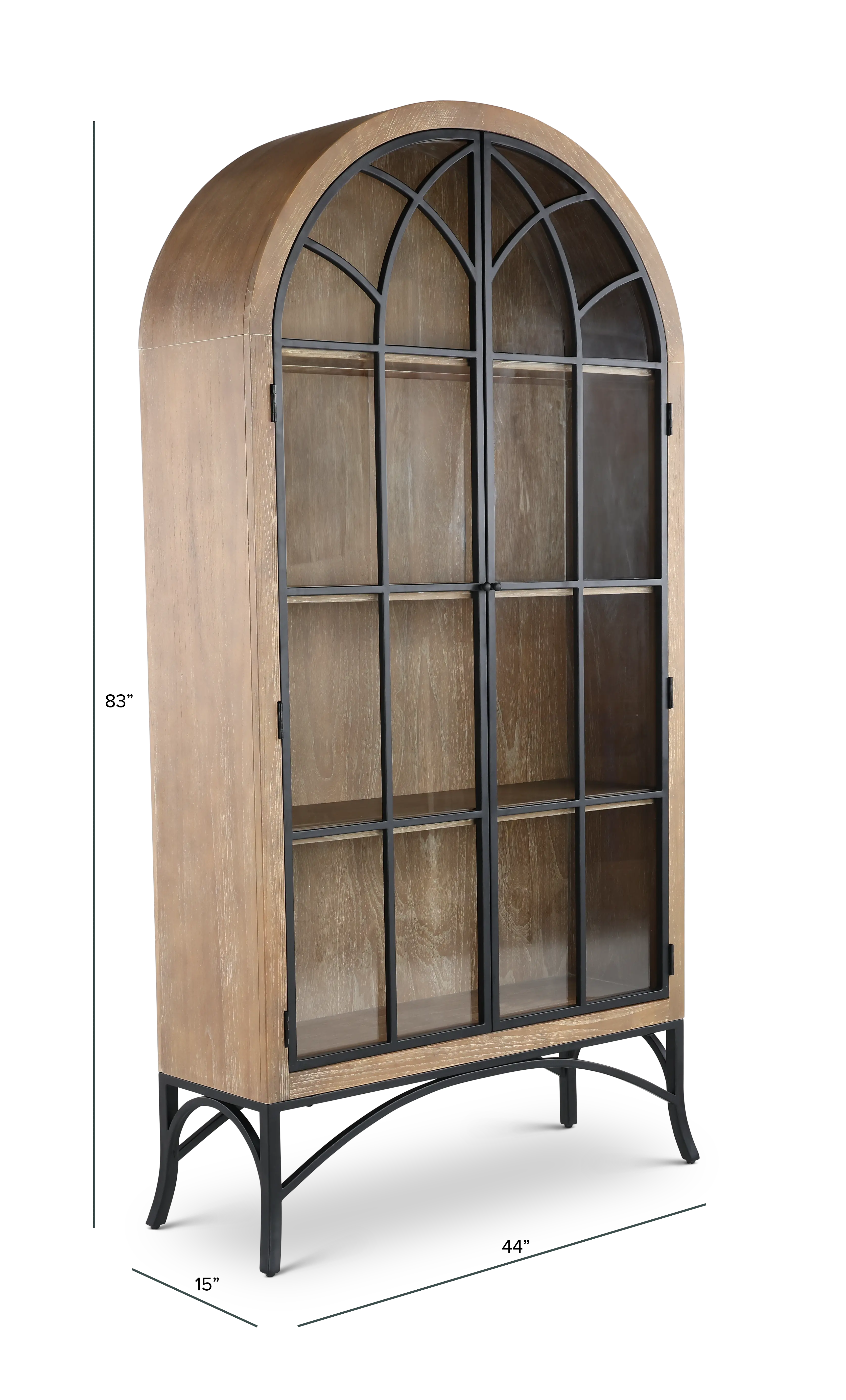 Victoria Natural Oak Cabinet-3