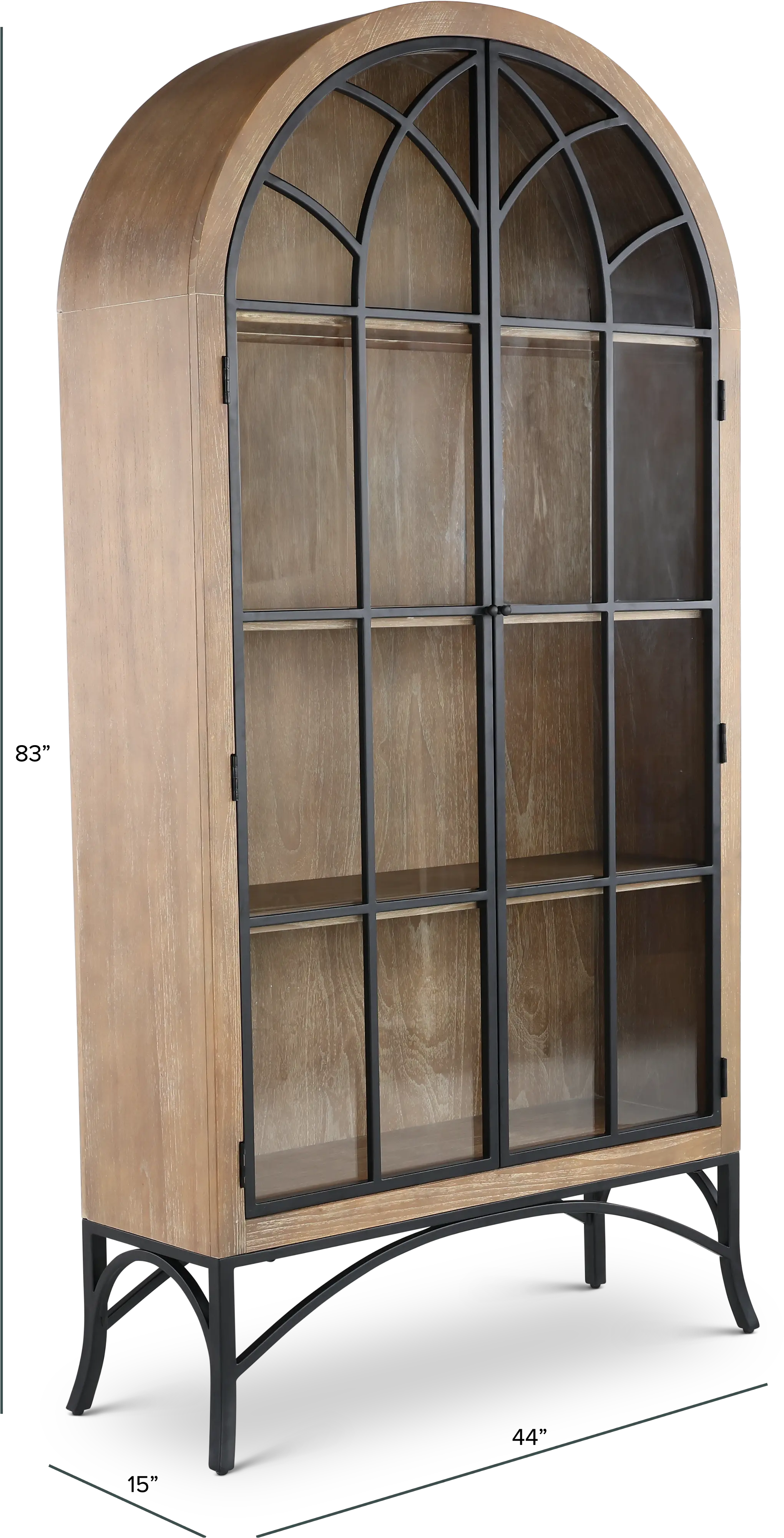 Victoria Natural Oak Cabinet-3