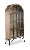 Victoria Natural Oak Curio Cabinet
