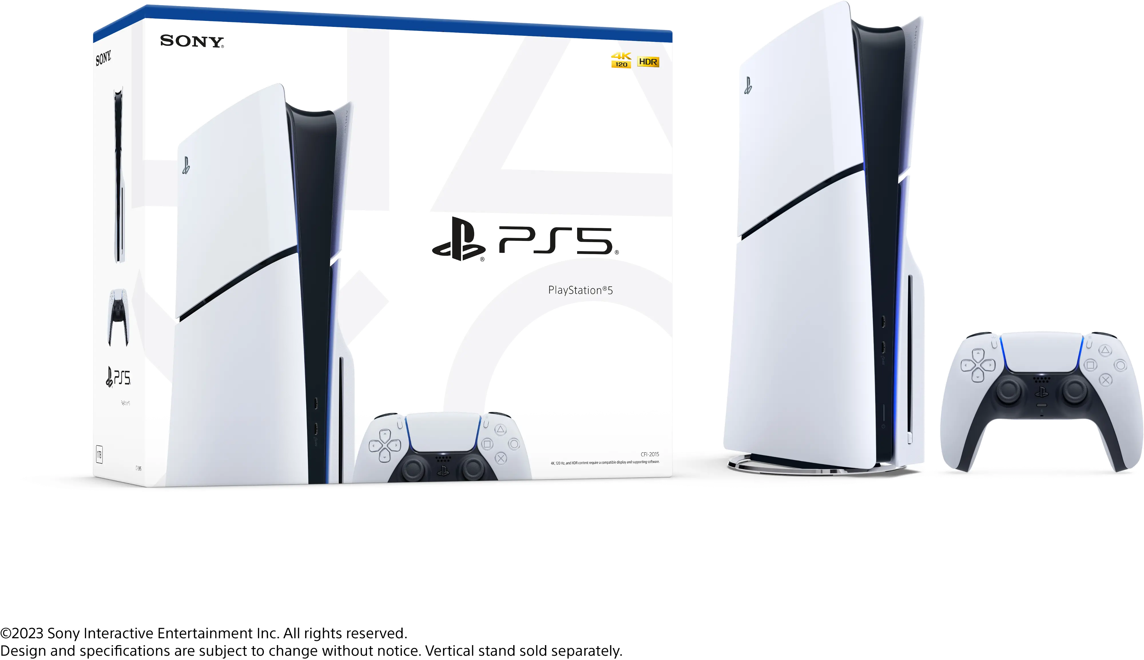 1000039671 Sony PlayStation 5 Slim Console - Disc Edition-1