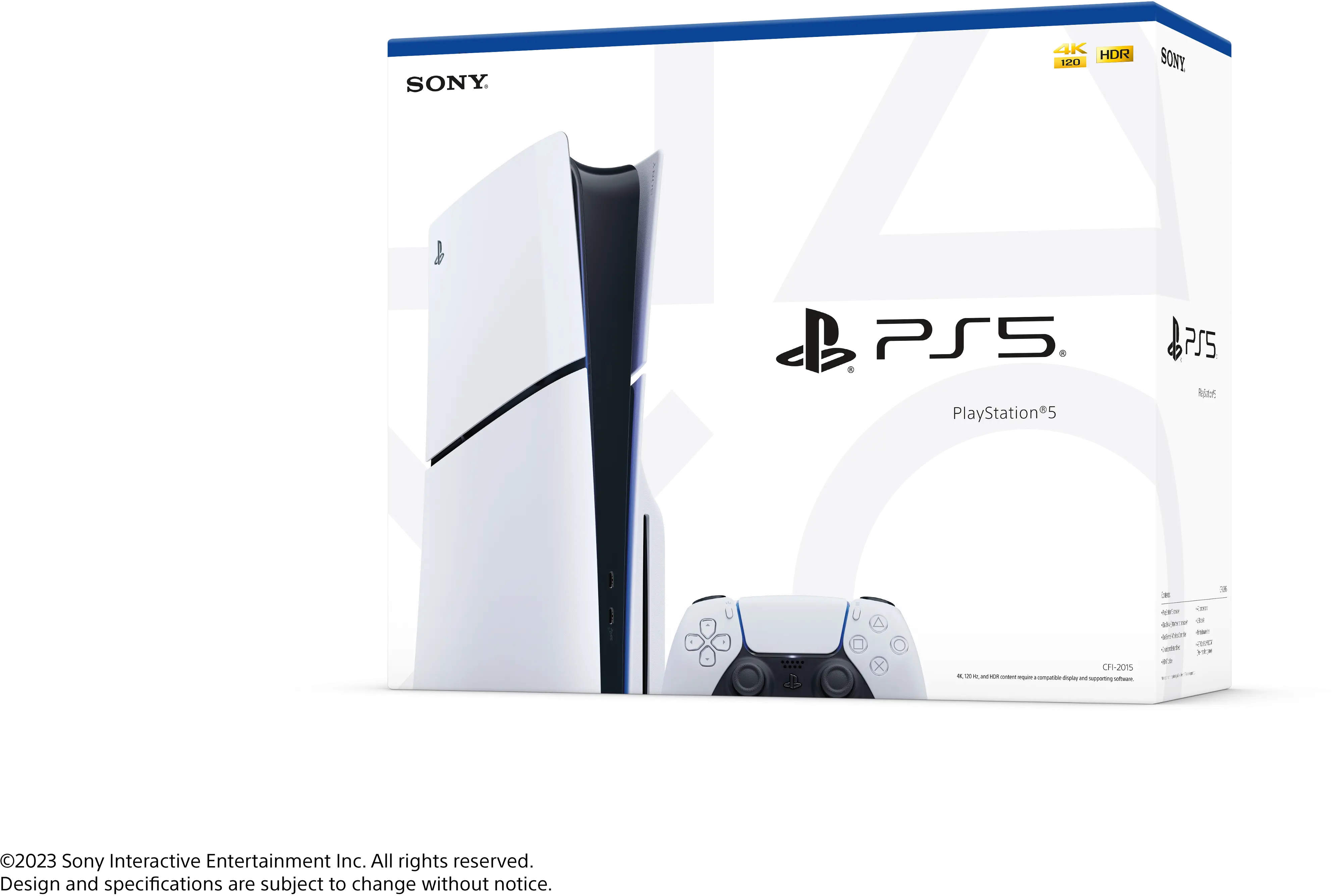 1000039671 Sony PlayStation 5 Slim Console - Disc Edition-7