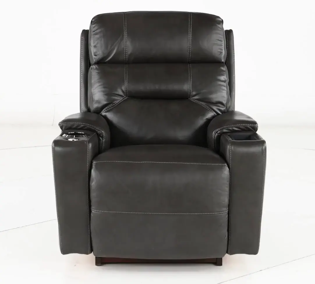 10X-762/LB180459 Neo Charcoal Power Rocker Recliner with Headarest and Lumbar-5