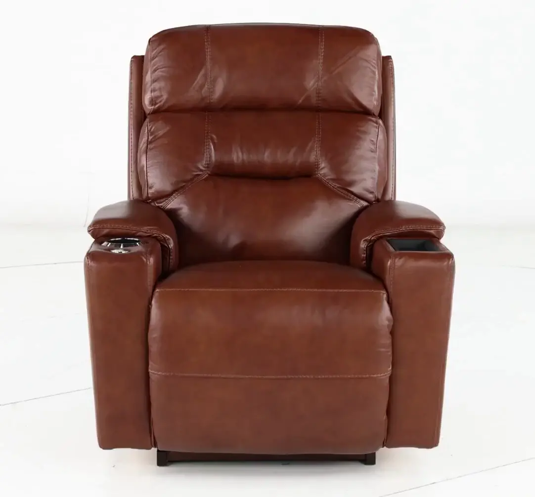 10X-762/LB180474 Neo Cognac Power Rocker Recliner with Headarest and Lumbar-5