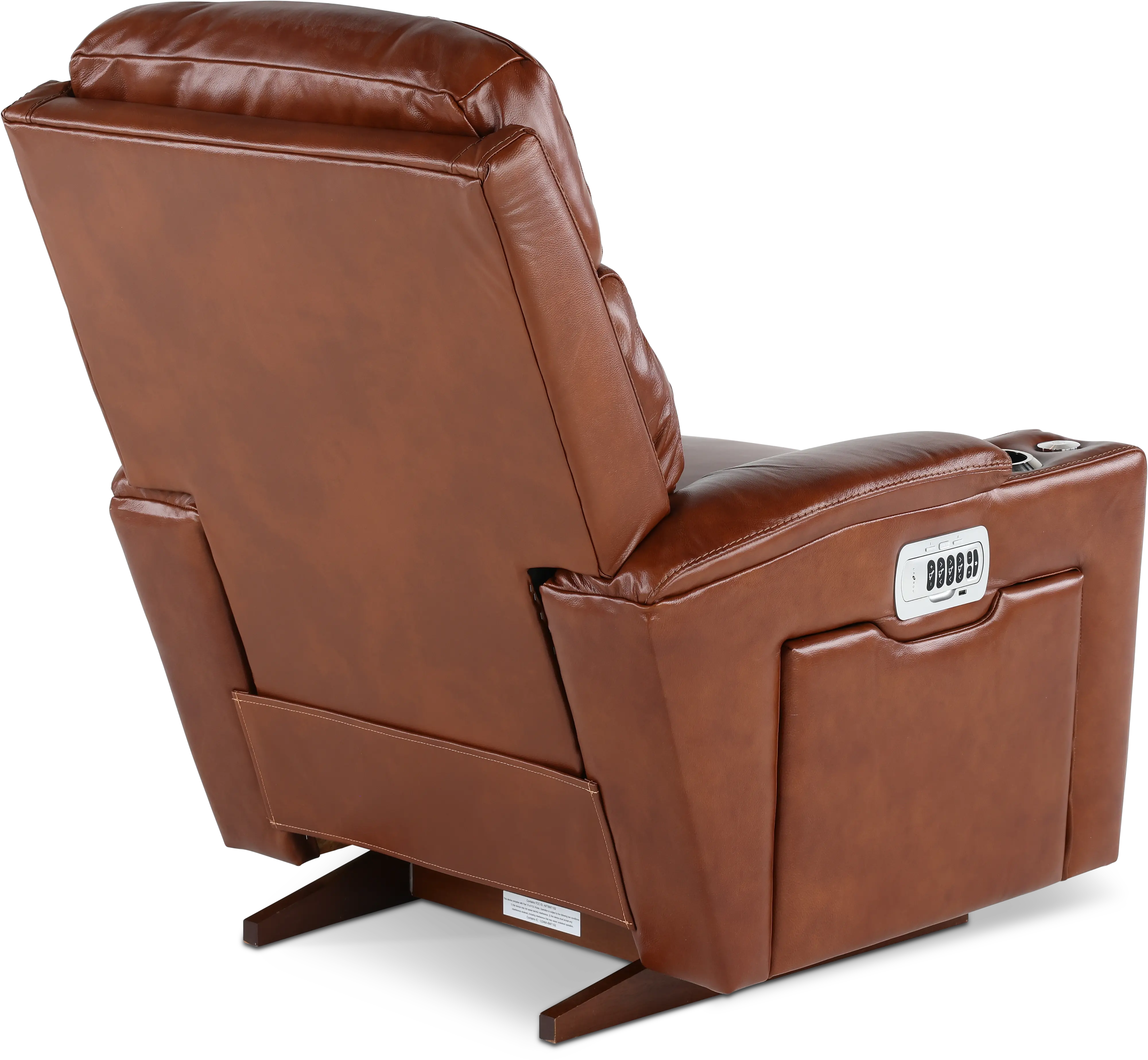 10X-762/LB180474 Neo Cognac Power Rocker Recliner with Headarest and Lumbar-7