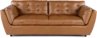 Tiffany Brown Leather Sofa