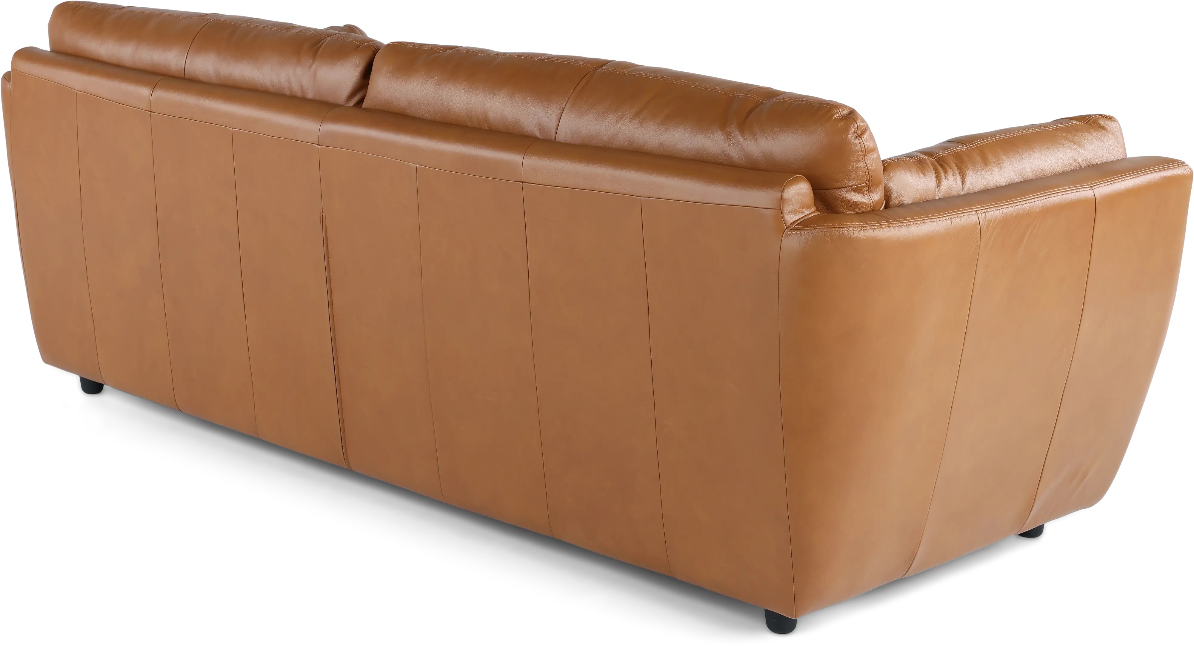 Tiffany Brown Leather Sofa-6