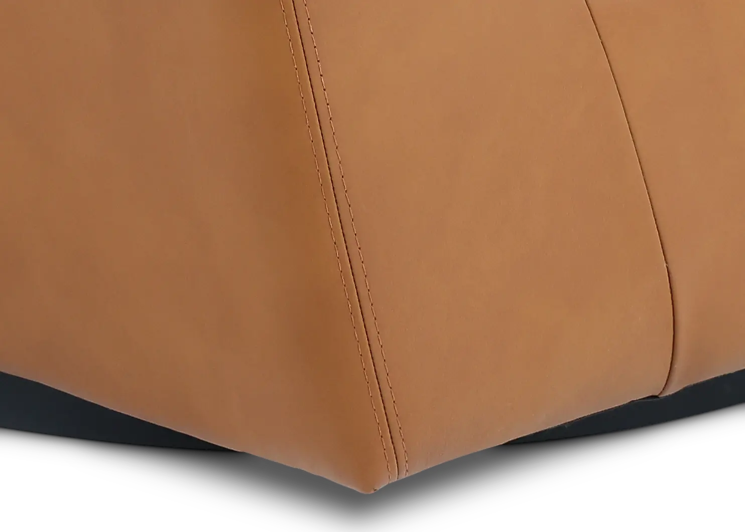 Tiffany Brown Leather Swivel Chair-8