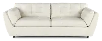 Tiffany White Leather Sofa