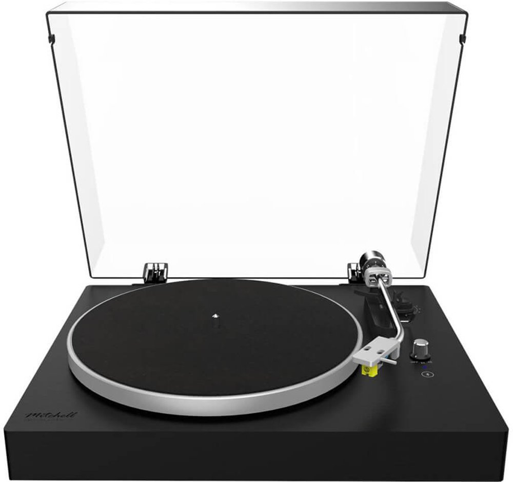 Mitchell Acoustics uStream TT2 Belt Drive Bluetooth Turntable - Black