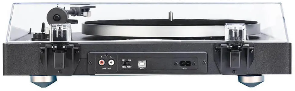 Mitchell Acoustics uStream TT2 Belt Drive Bluetooth Turntable - Black-3