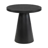 Portland Black End Table