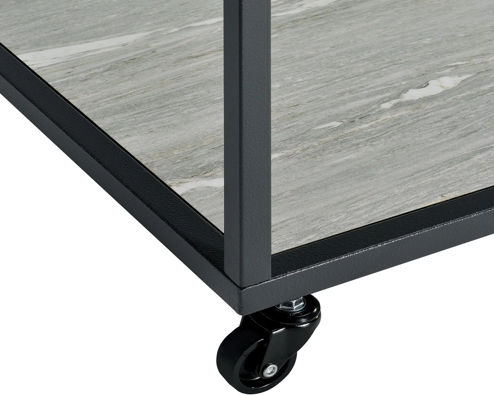Yasmin Black and Gray Glass Coffee Table-6
