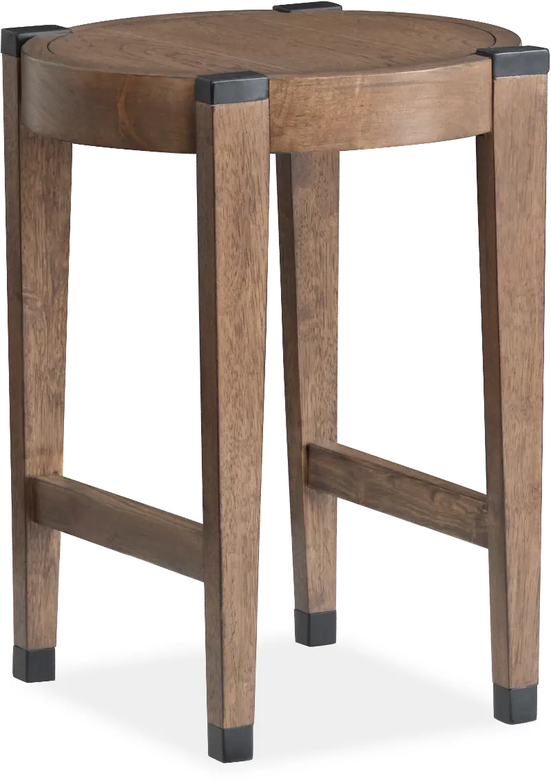 Kaysen Brown and Black End Table