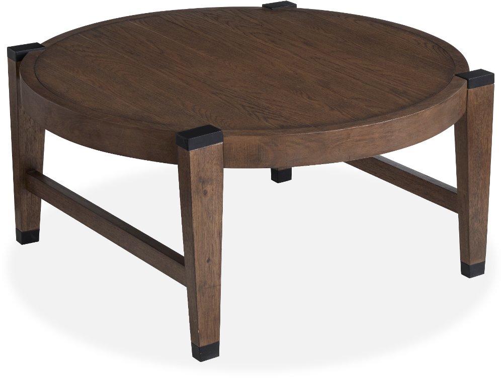 Kaysen Brown and Black Coffee Table
