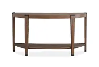 Kaysen Brown and Black Sofa Table