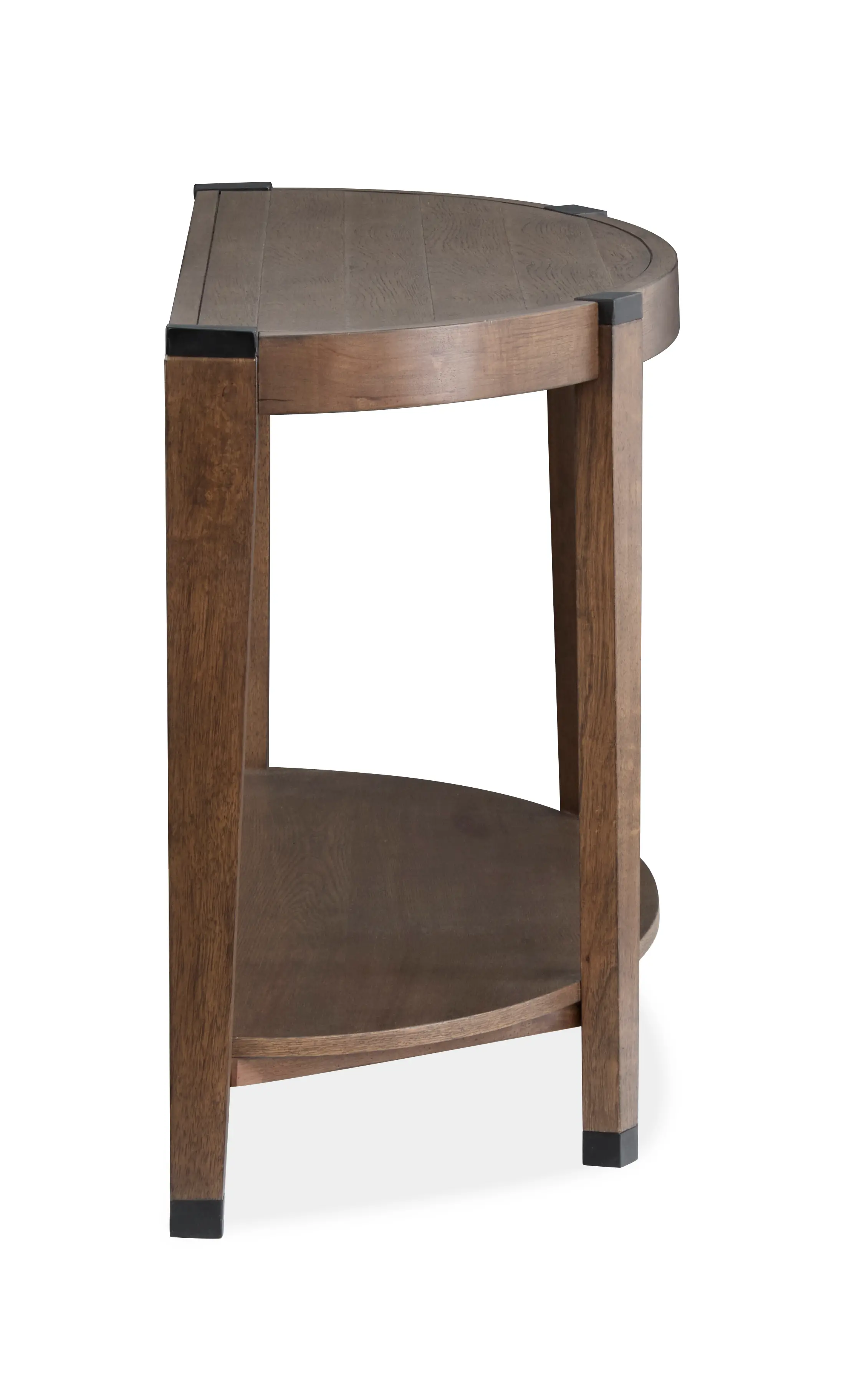 Kaysen Brown and Black Sofa Table-6