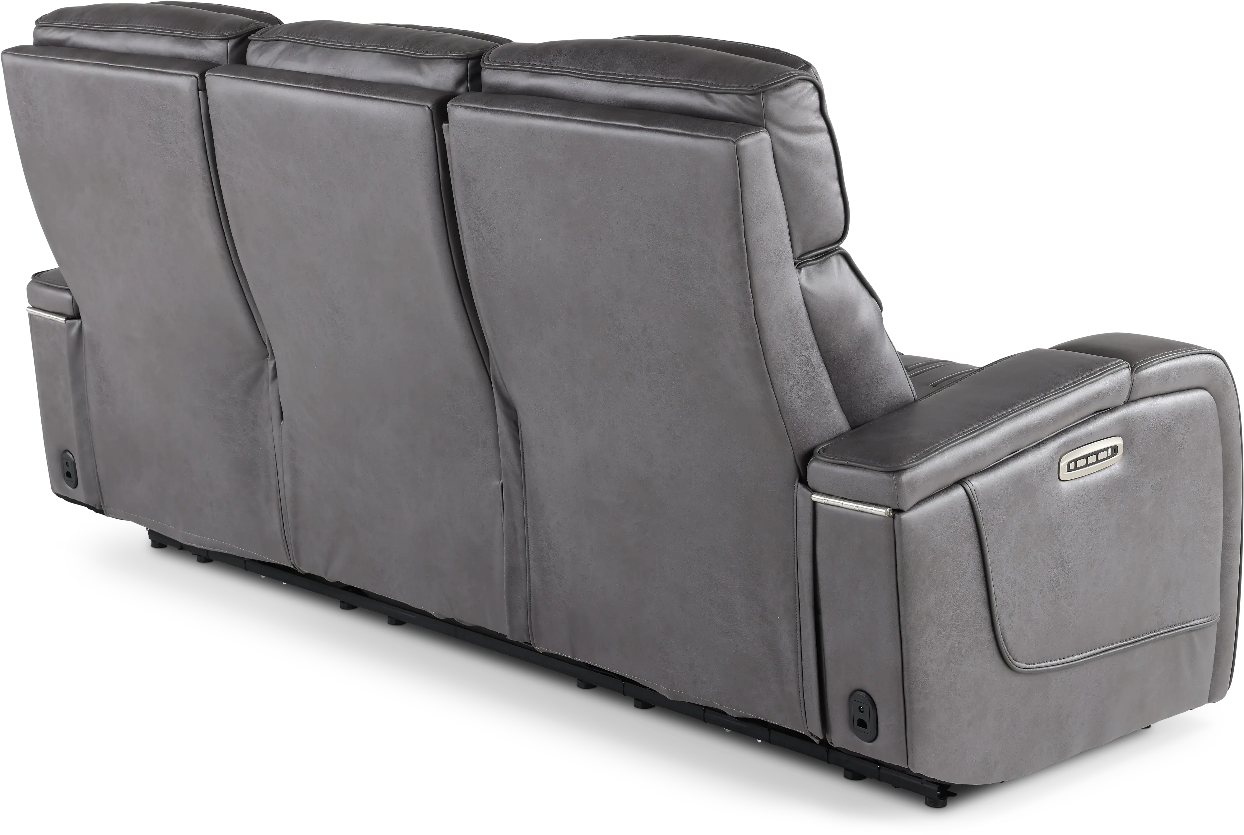 Tacama Graphite Power Reclining Sofa with Audio-6