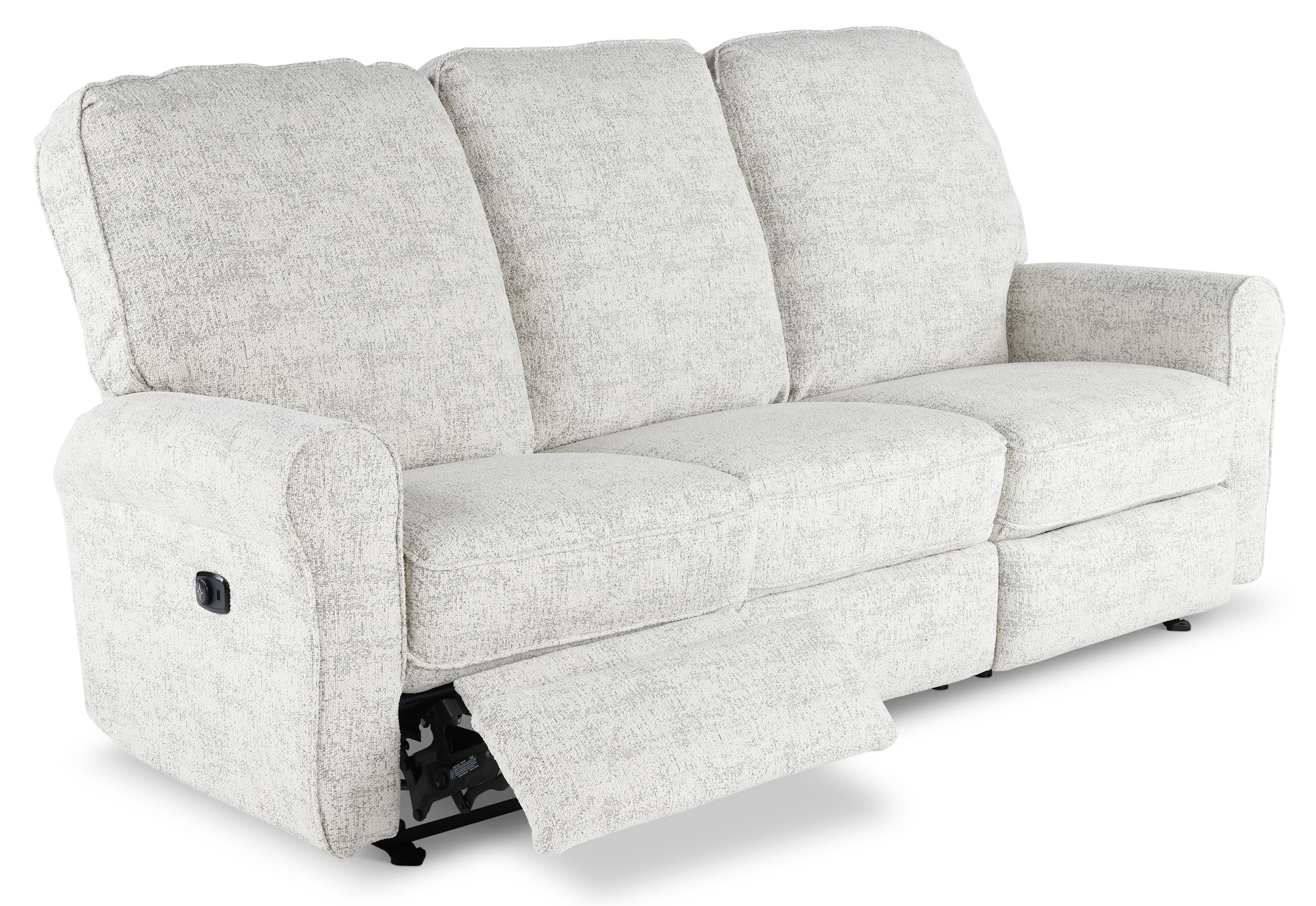 Josey White Pepper Power Reclining Sofa-5