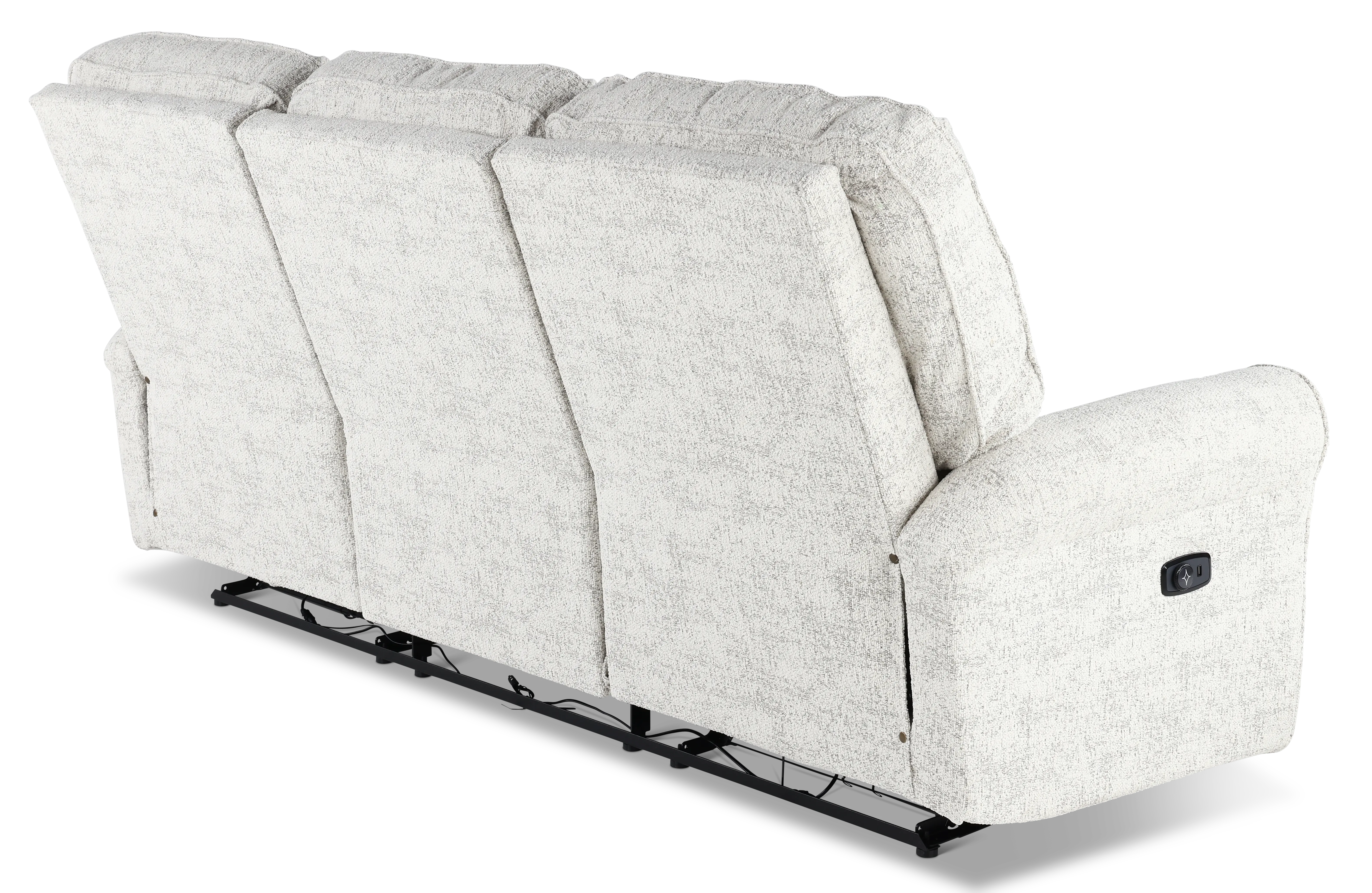 Josey White Pepper Power Reclining Sofa-6