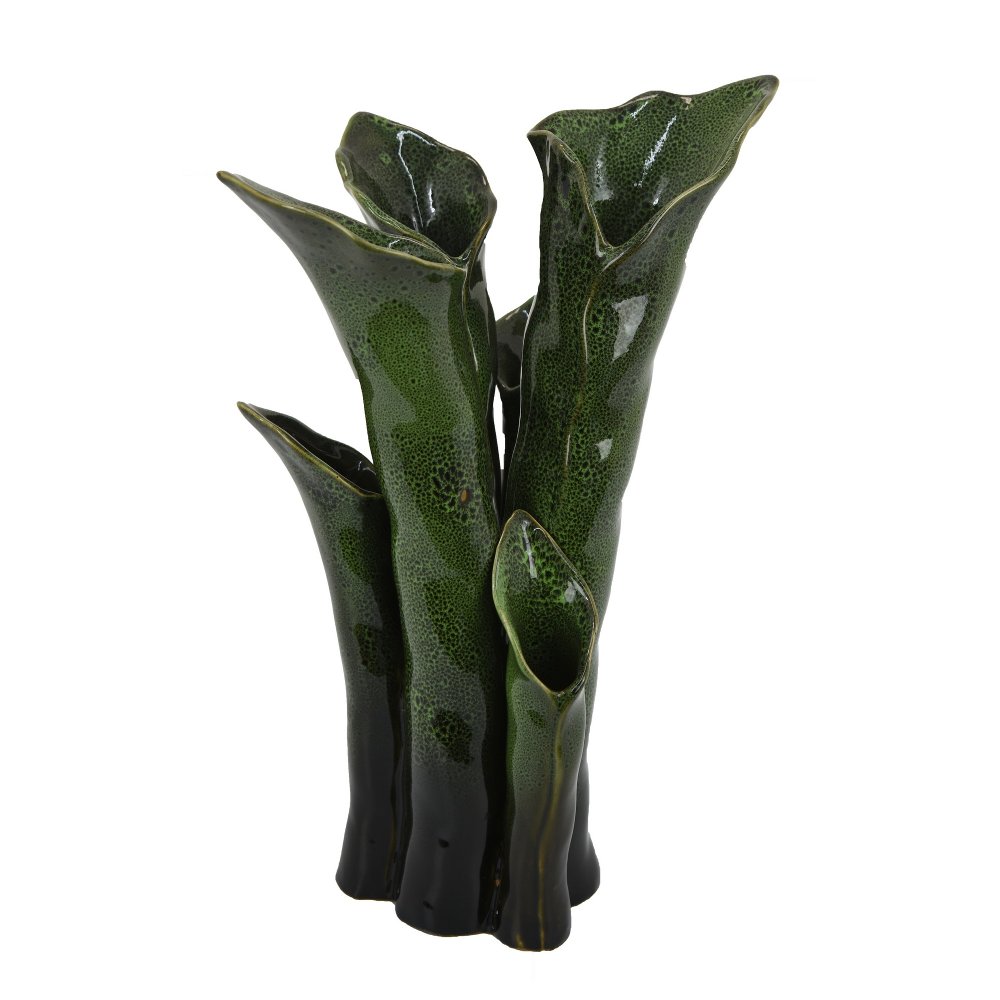 16" Calla Lilly Green Vase