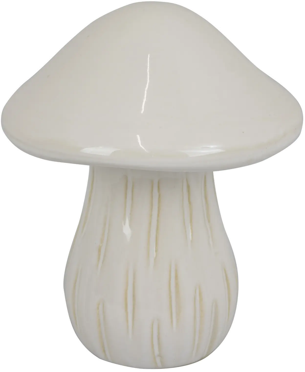 6.5  Ivory Mushroom Decor-1