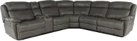 Eclipse Florence Heron 6-Piece Power Reclining Sectional