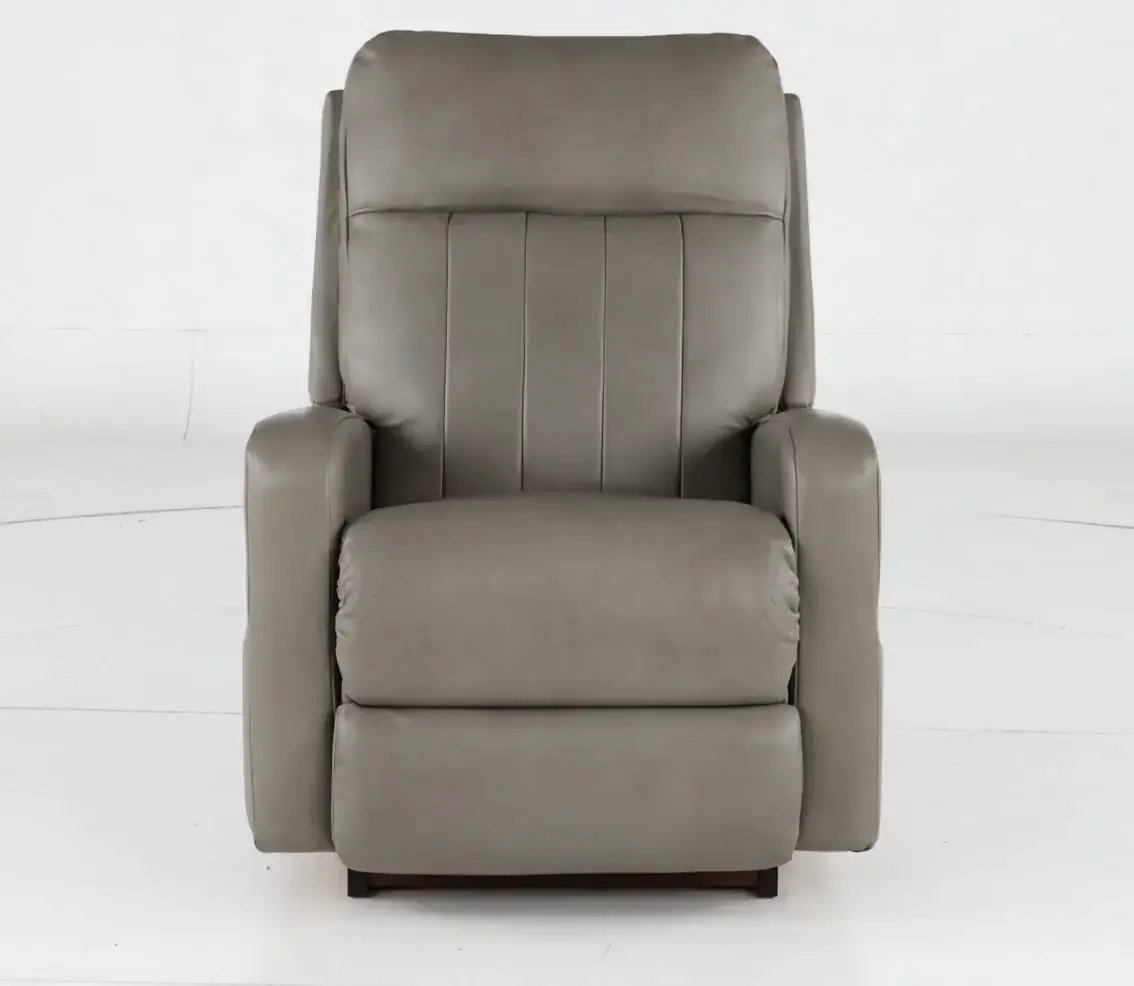 10X-747-RW/LB172952 Finley Pewter Power Rocker Recliner with Headrest and Lumbar Support-5