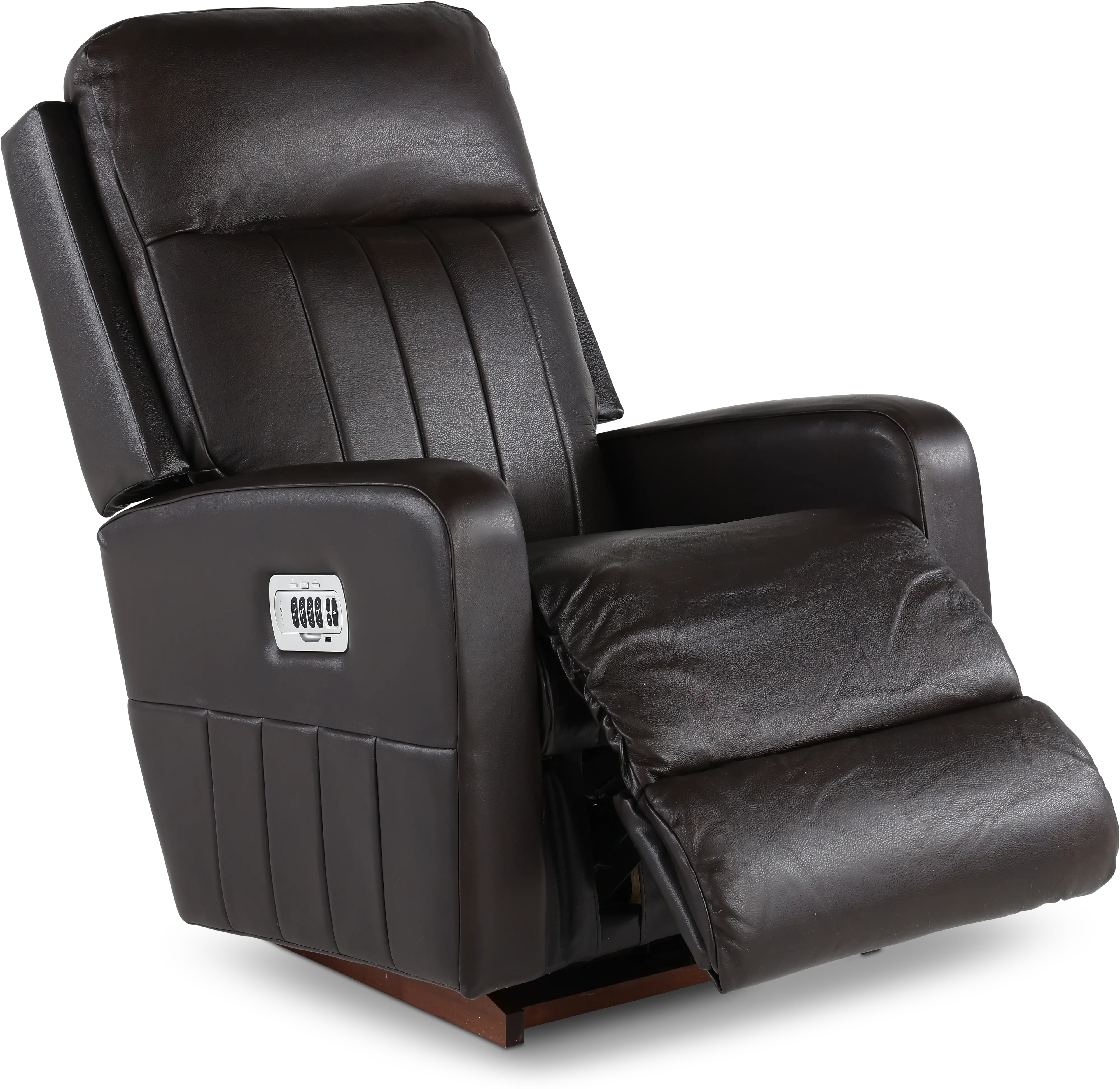 10X-747-RW/LB172979 Finley Chocolate Power Rocker Recliner with Headrest and Lumbar Support-6