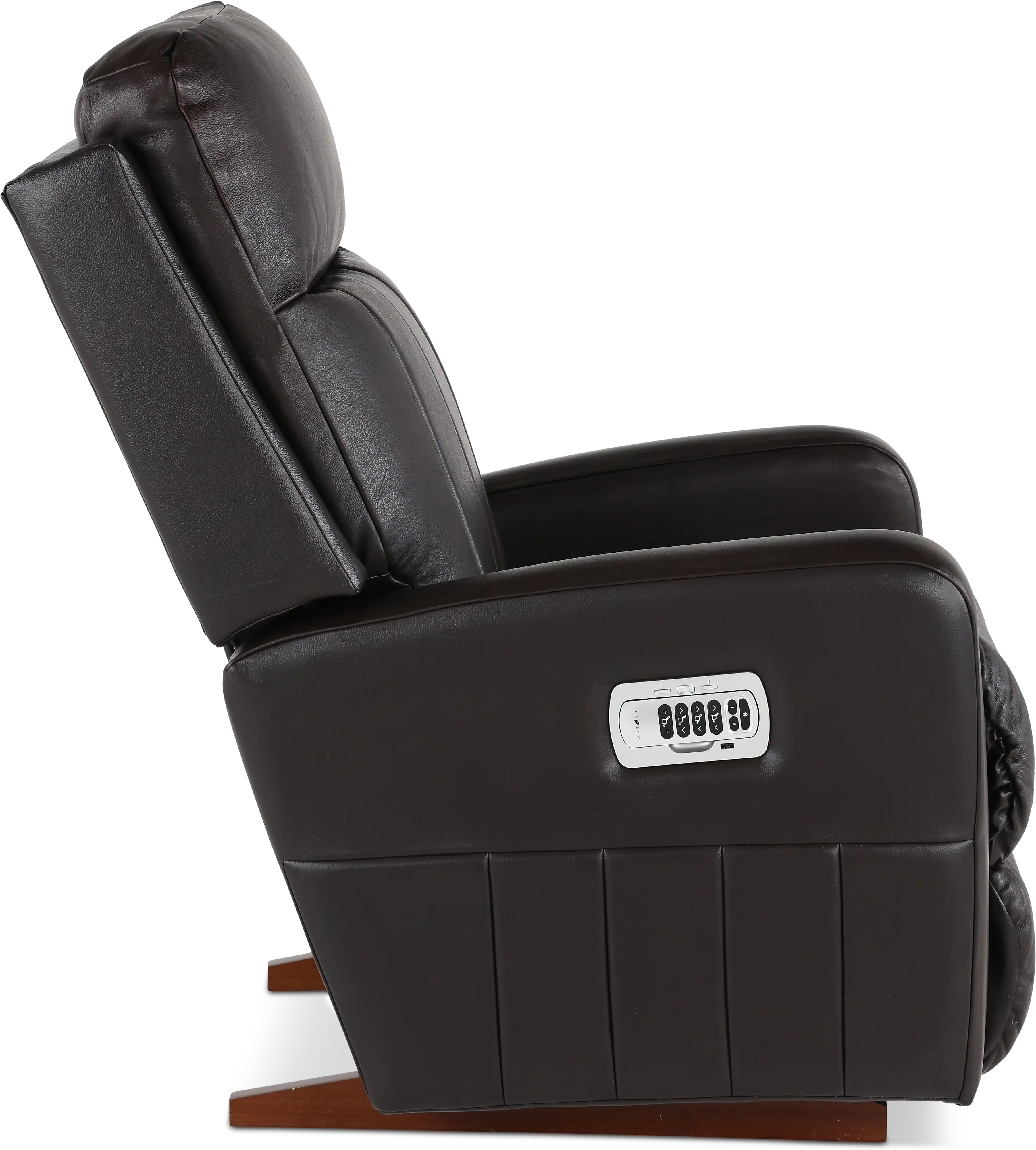 10X-747-RW/LB172979 Finley Chocolate Power Rocker Recliner with Headrest and Lumbar Support-7