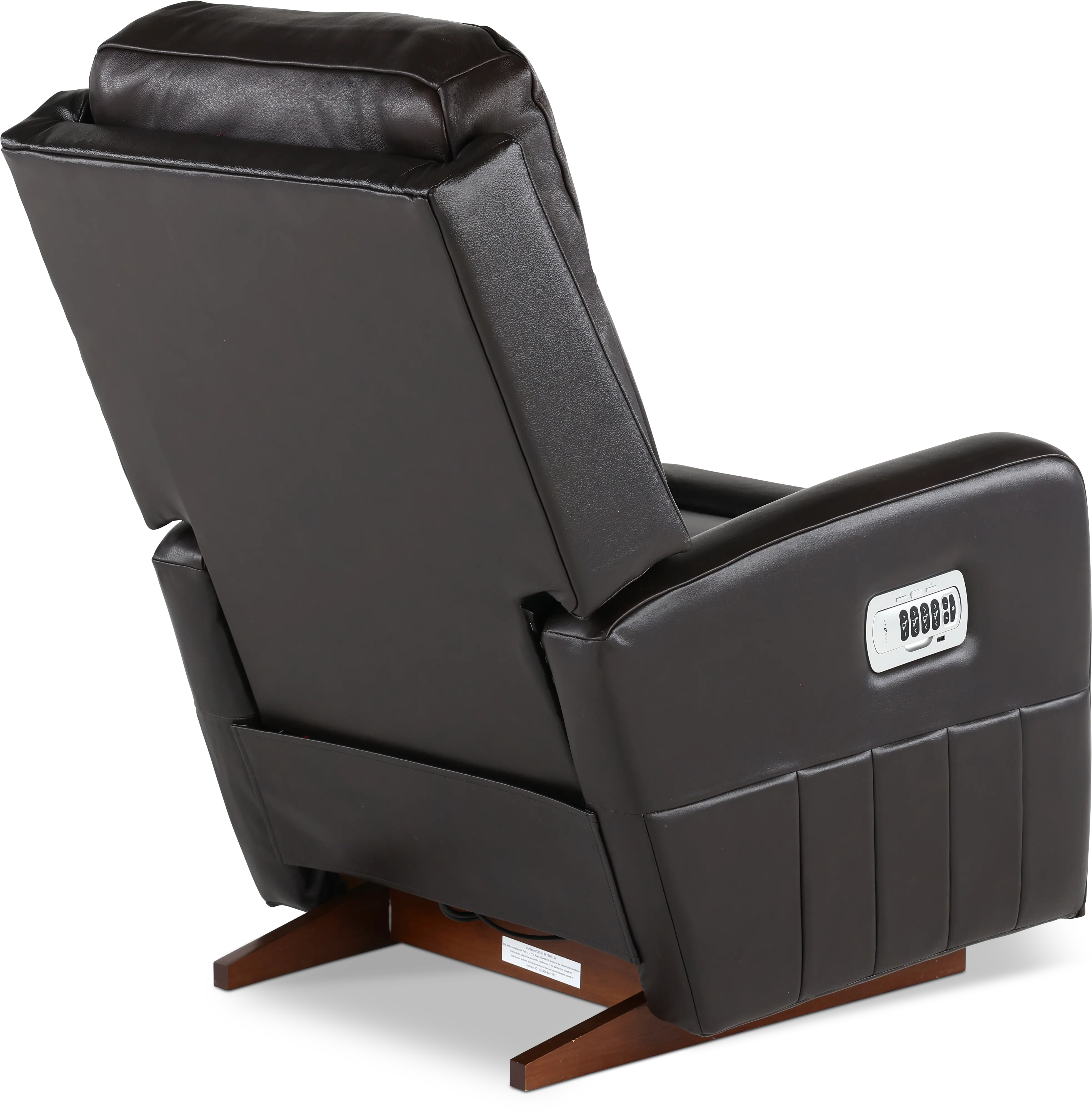 10X-747-RW/LB172979 Finley Chocolate Power Rocker Recliner with Headrest and Lumbar Support-8