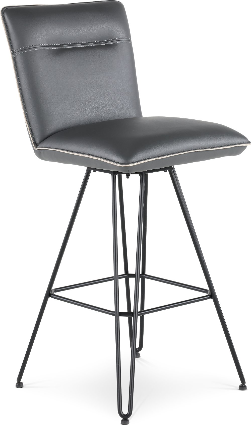 Demi Blue Counter Height Swivel Stool