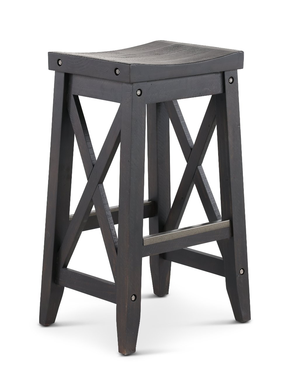 Yosemite Black Bar Stool