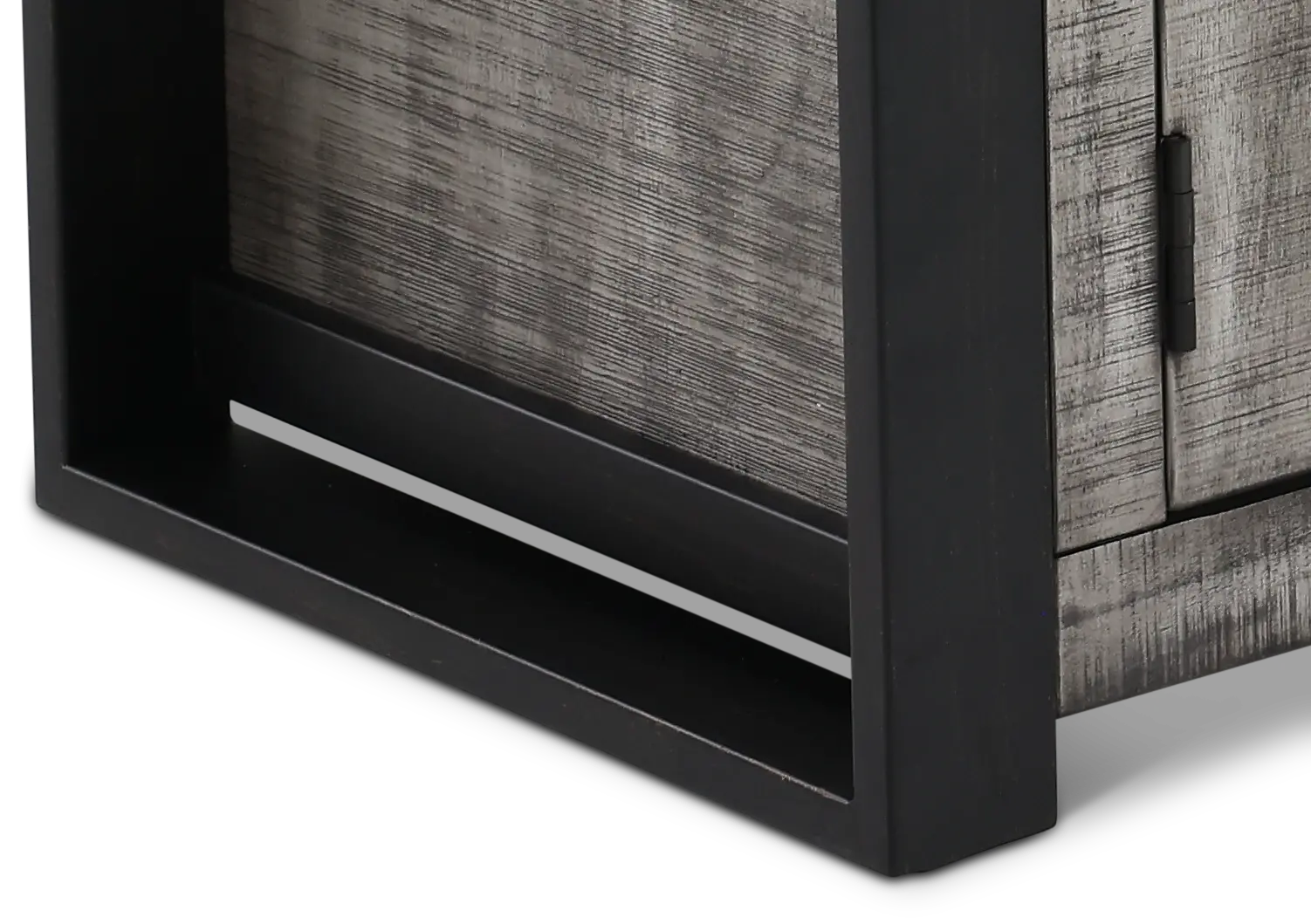 Ferrand Gray 78  Log  Fireplace TV Stand-7
