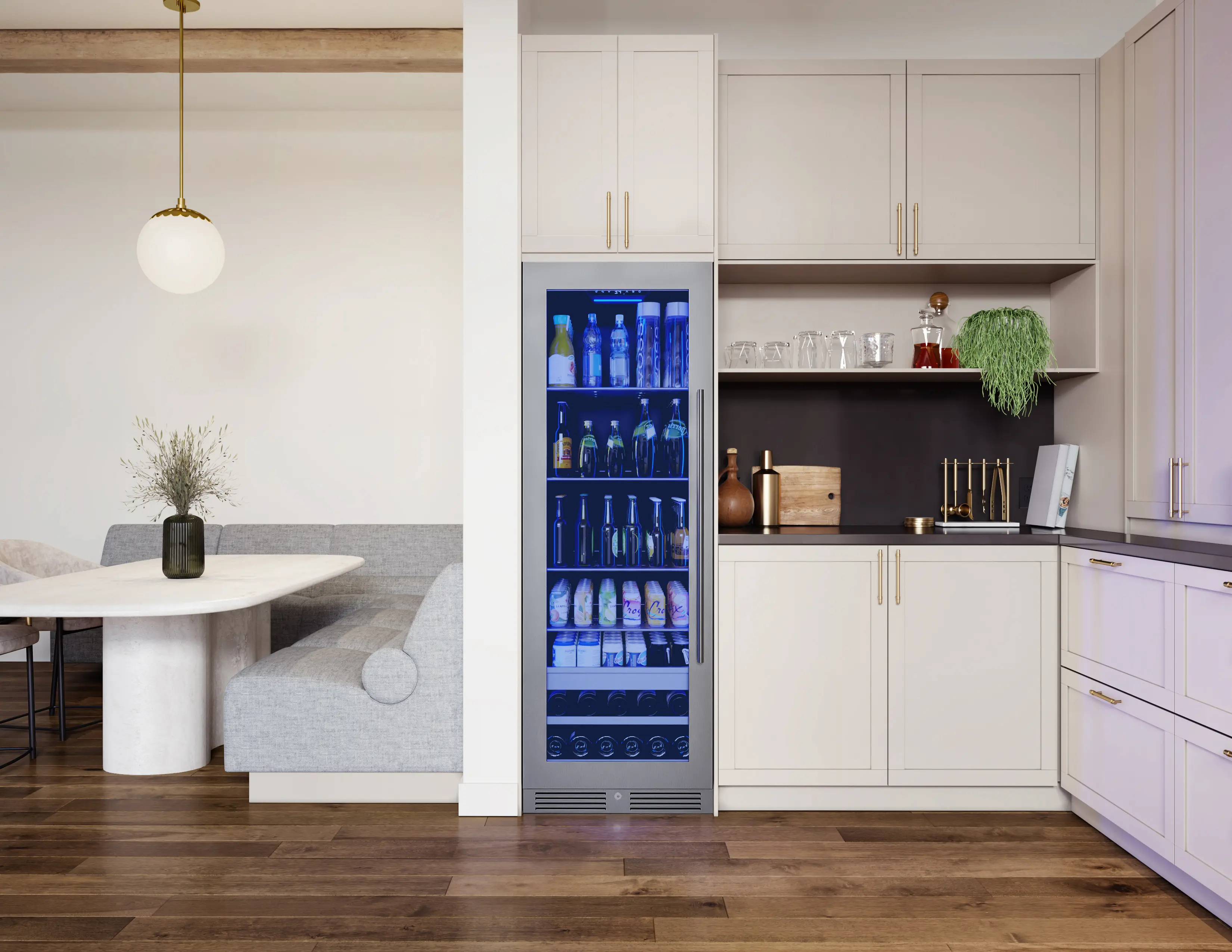 PRB24F01BG Zephyr Presrv™ Full Size Single Zone Beverage Cooler-2