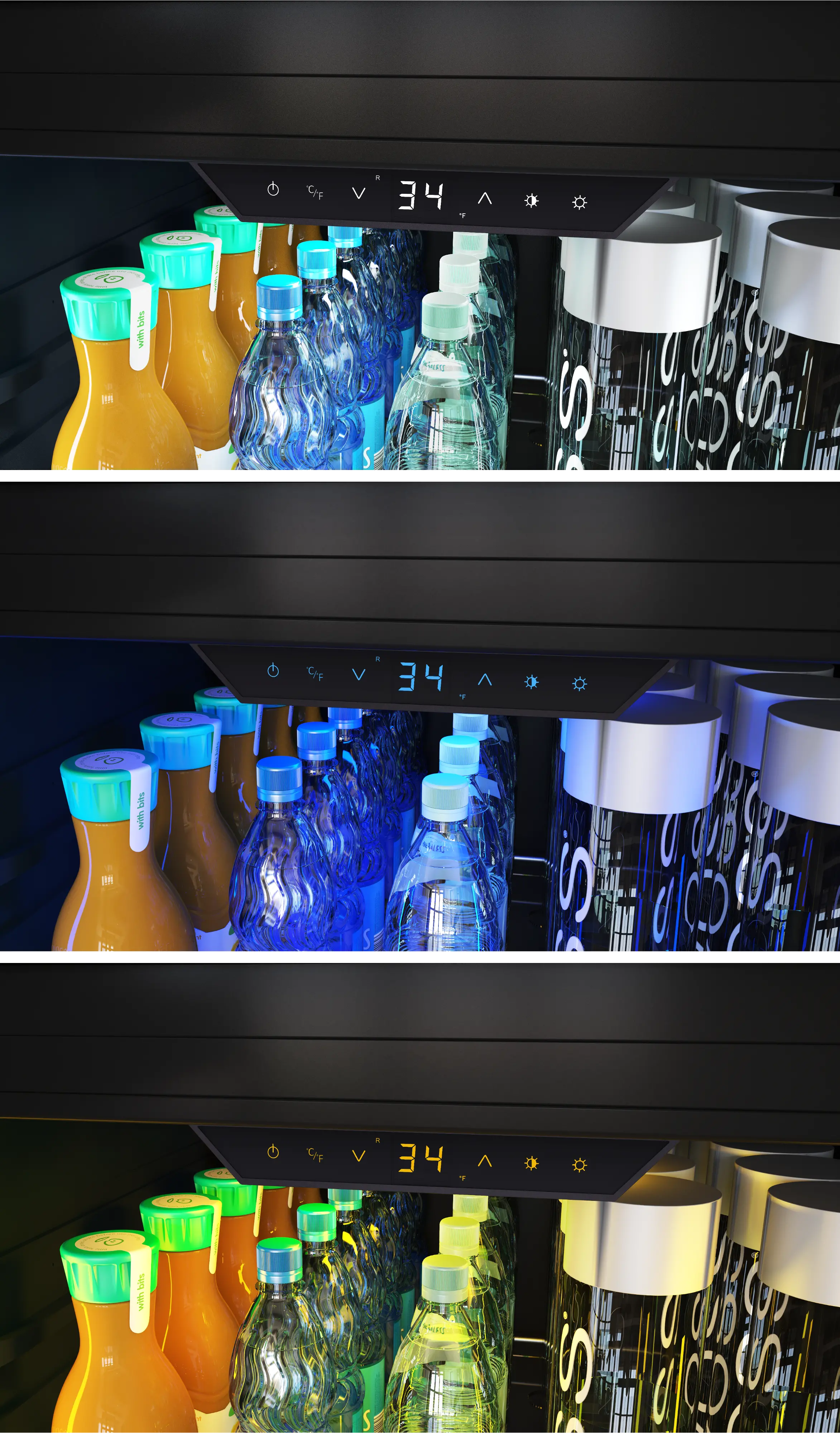 PRB24F01BG Zephyr Presrv™ Full Size Single Zone Beverage Cooler-6